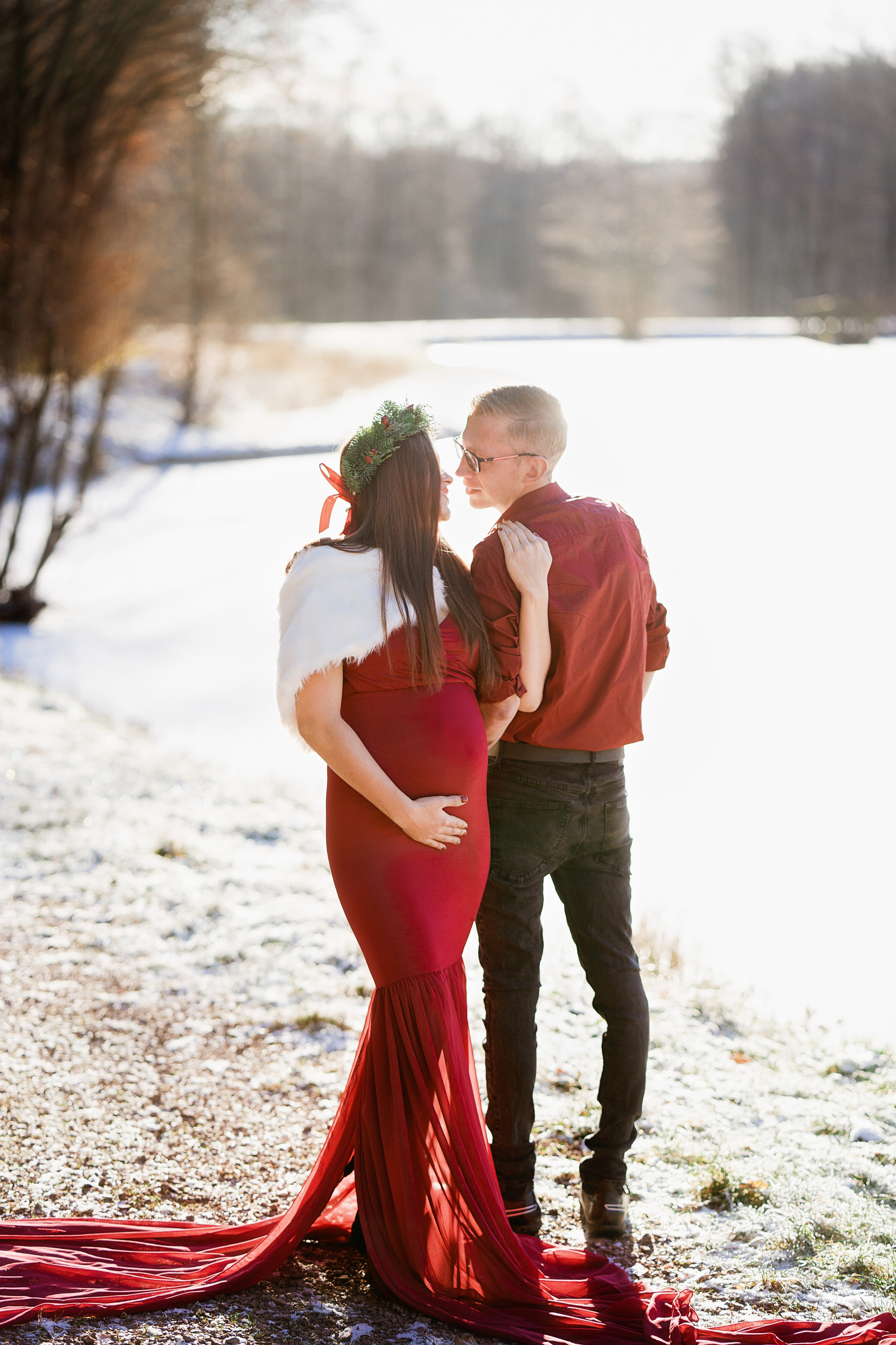 Зимняя сказка. Семейный, детский и женский фотограф в Германии, Трире