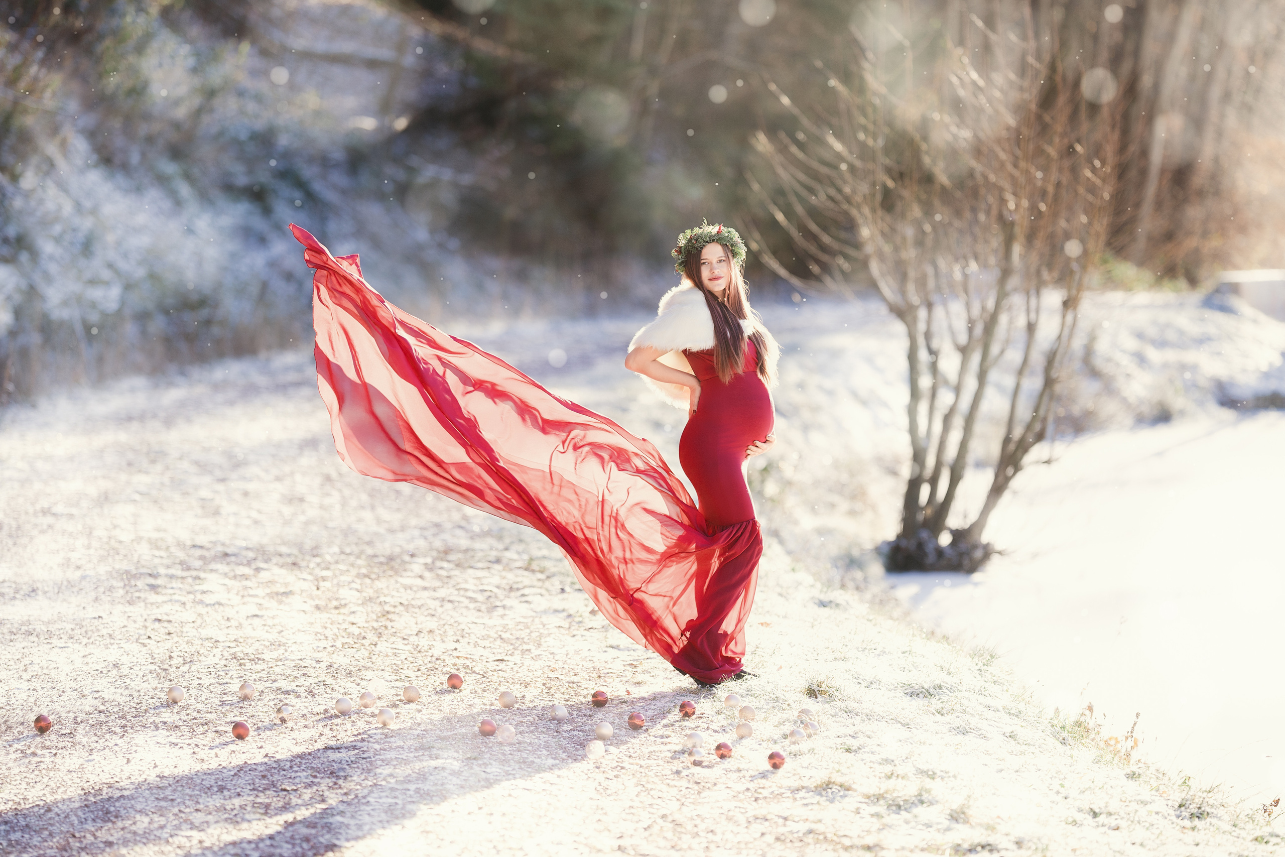 Зимняя сказка. Семейный, детский и женский фотограф в Германии, Трире