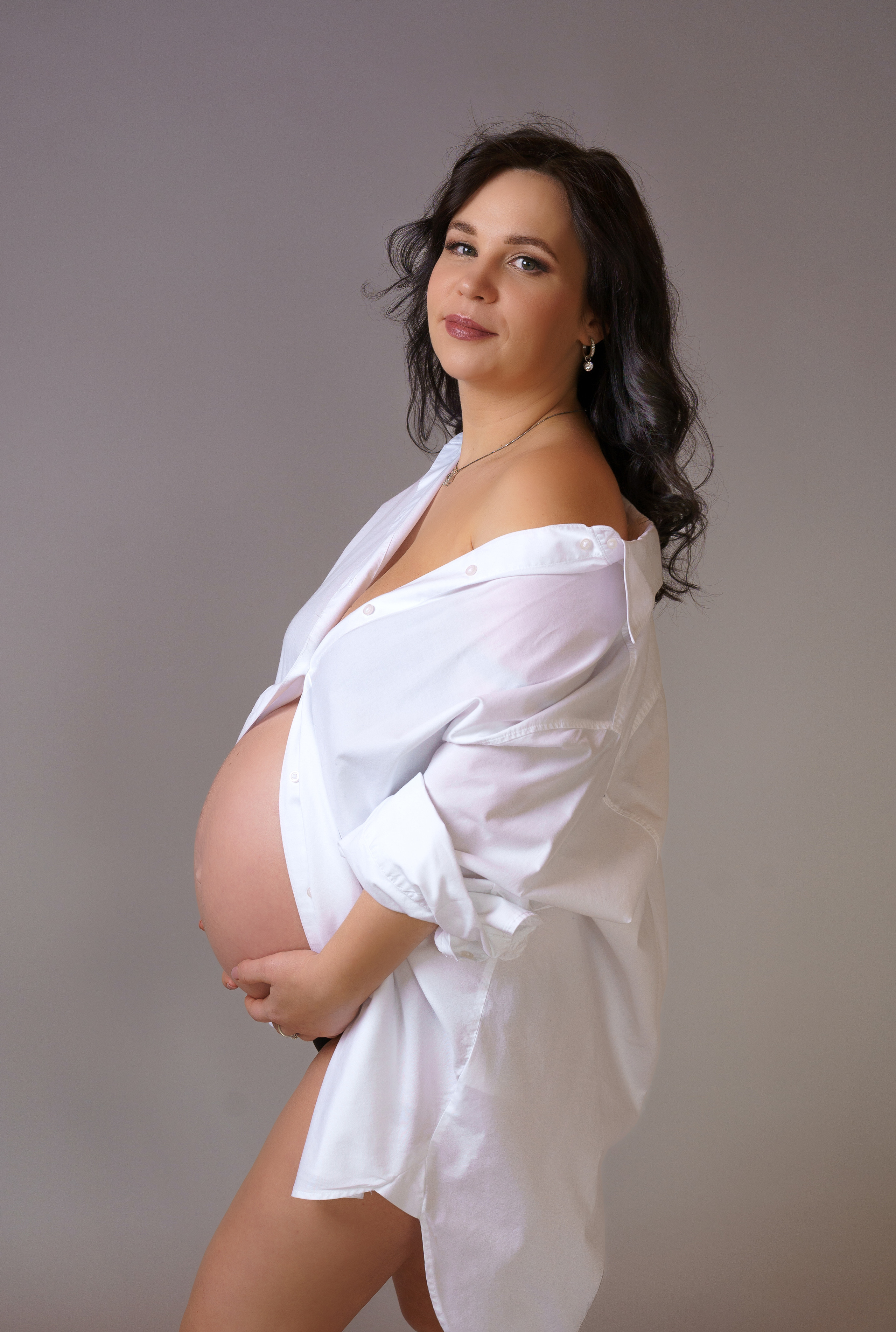 Студийная съёмка беременность. Familien, Lifestyle und Portrait Fotografin in Trier, Luxembourg