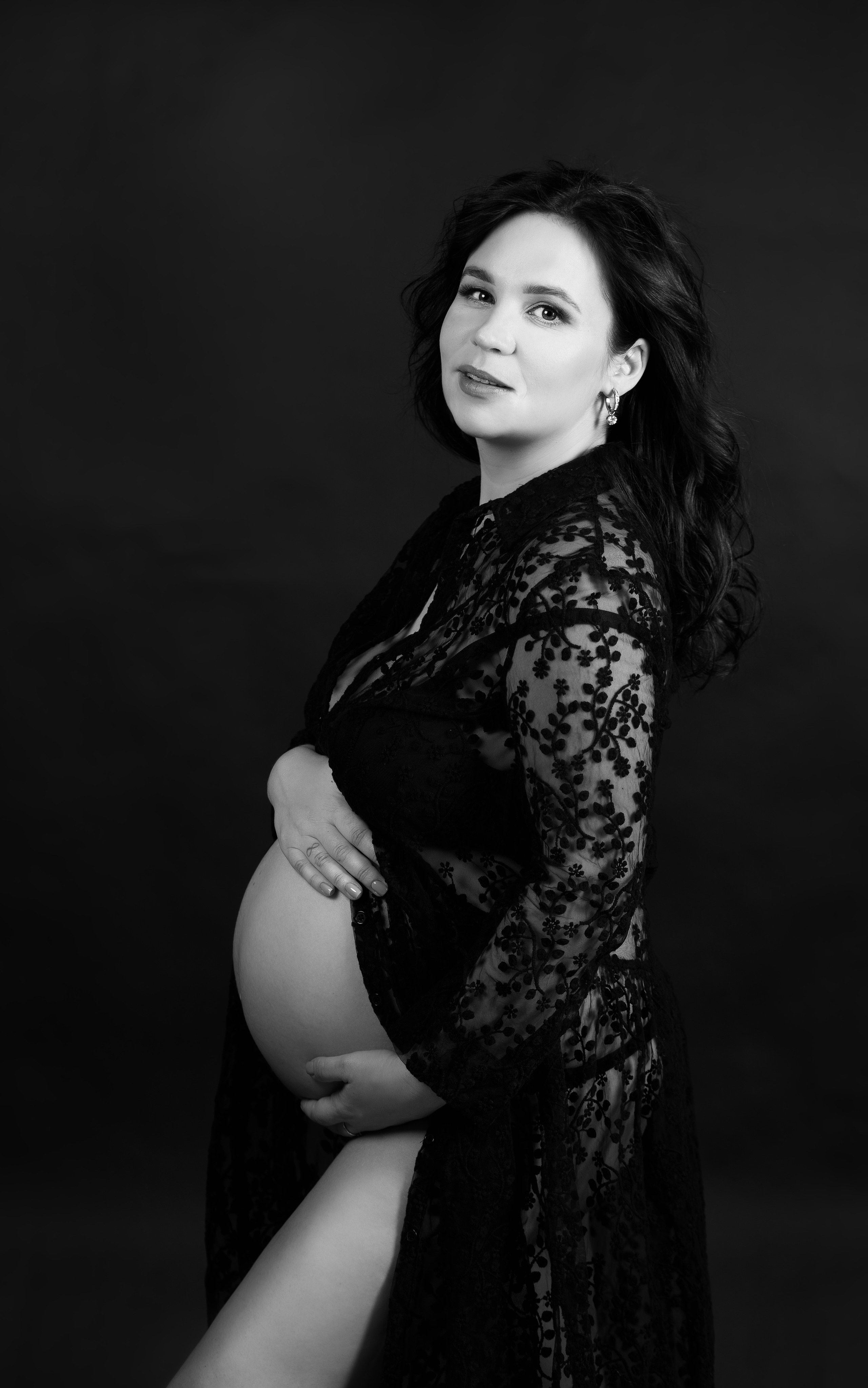 Студийная съёмка беременность. Familien, Lifestyle und Portrait Fotografin in Trier, Luxembourg