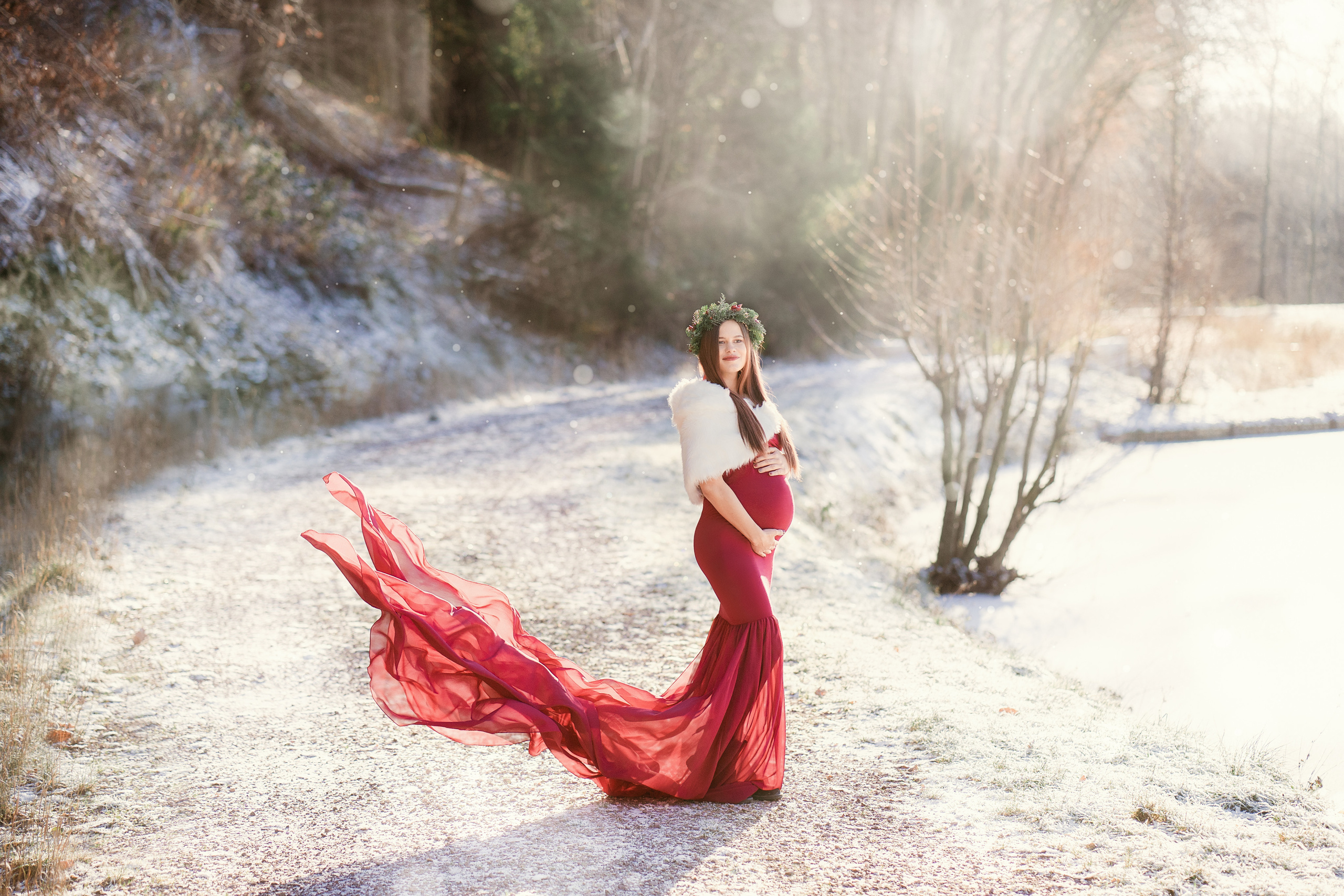 Зимняя сказка. Семейный, детский и женский фотограф в Германии, Трире