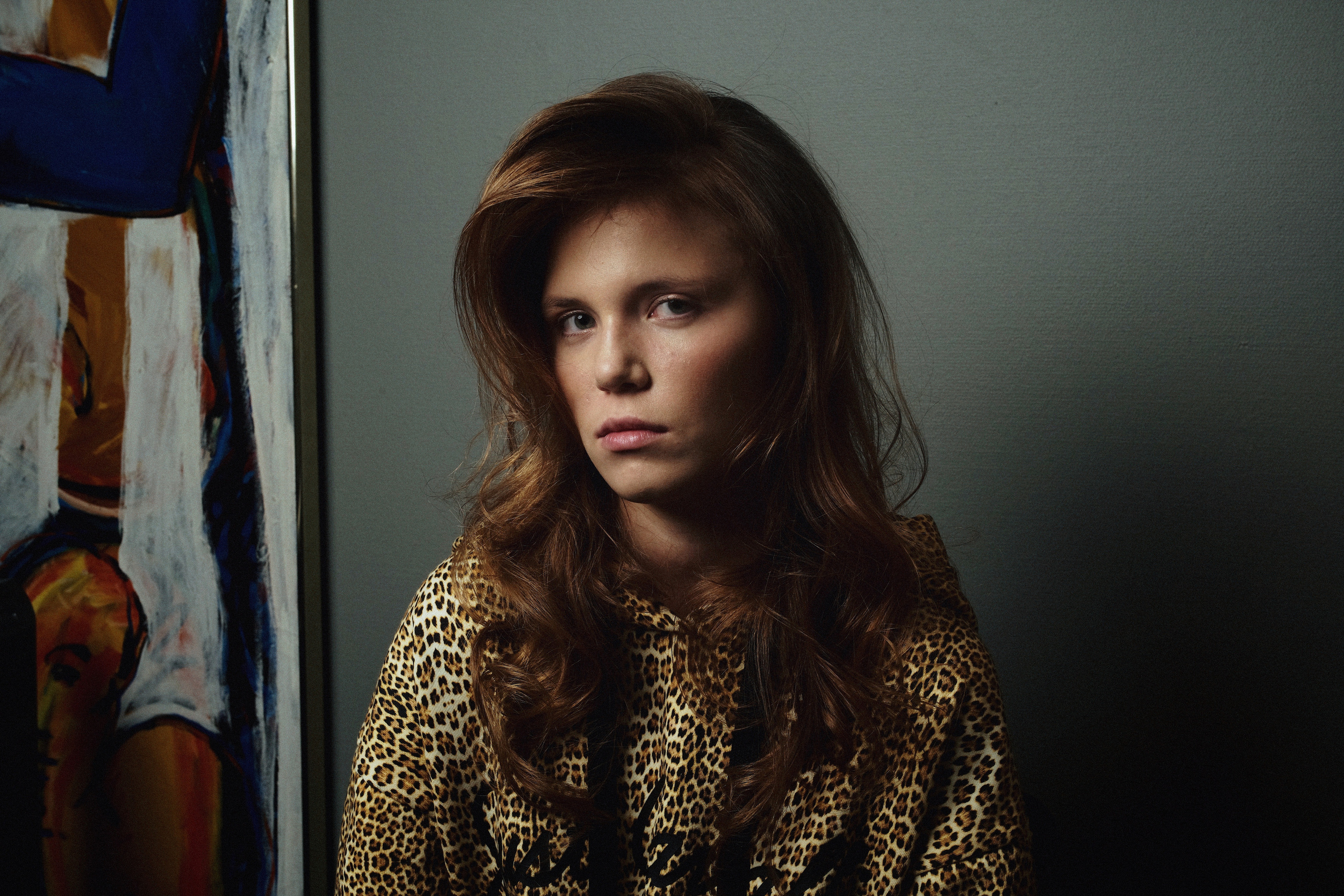 Portrett. Foto som Kunst. Anastasia Majestic Kunstkaper, Make-up Artist, Stylist