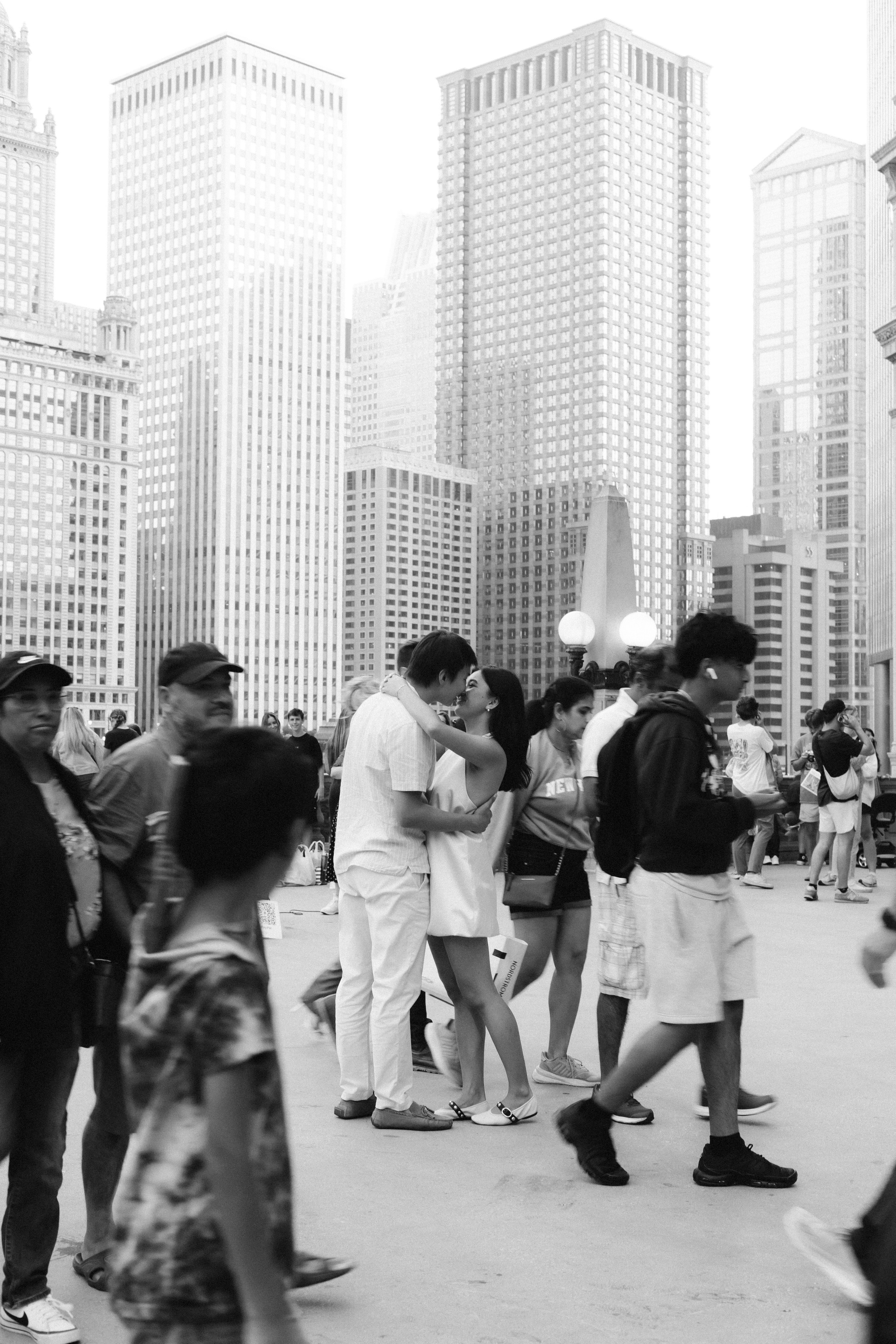 Downtown Chicago Couples Session — Chicago Photographer — Margarita Chudinova