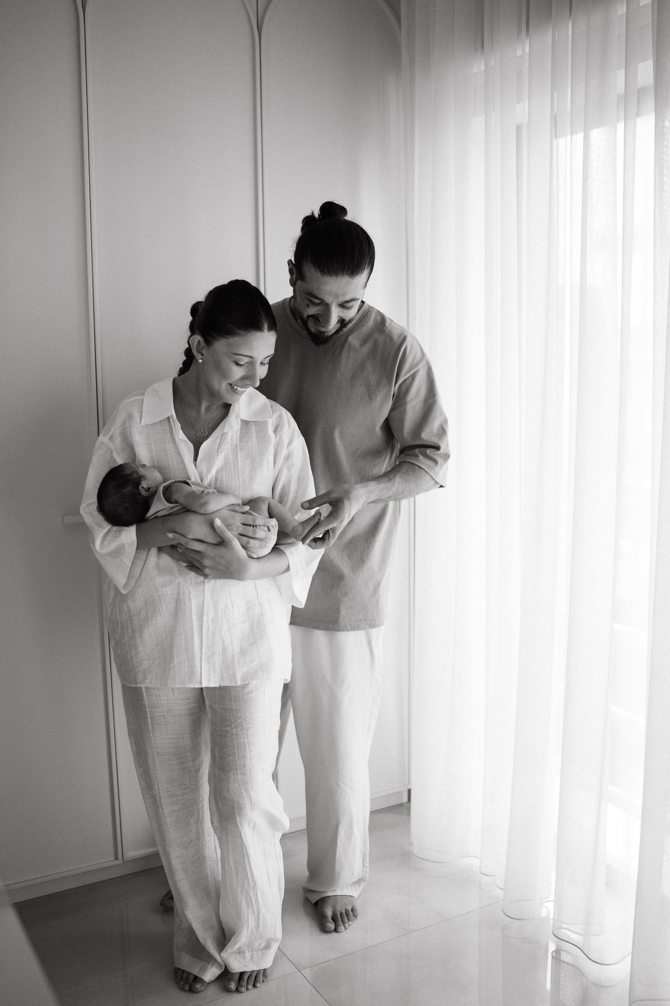 Welcome to the world Selma. Family photographer in Saudi Arabia