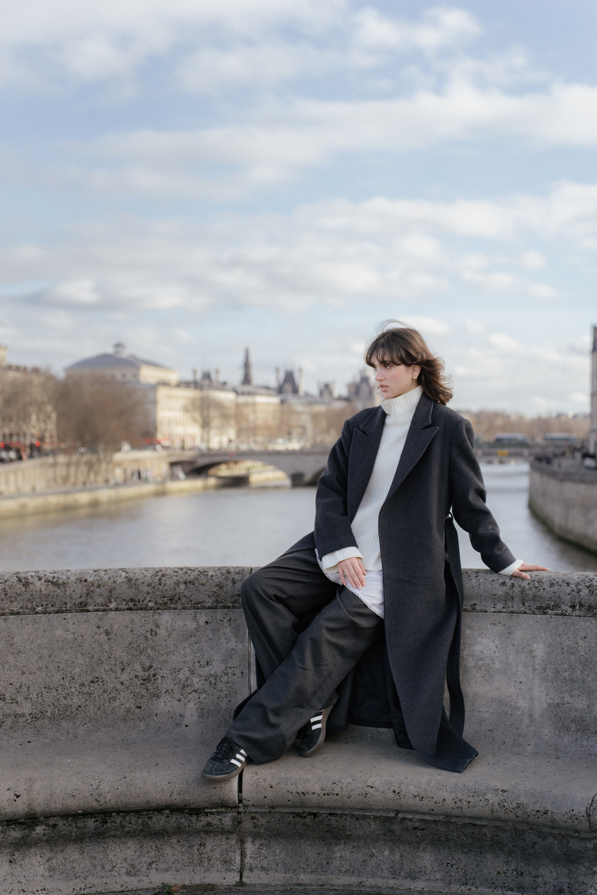 Solo Portrait Session: Seine. Paris Photographer & Videographer