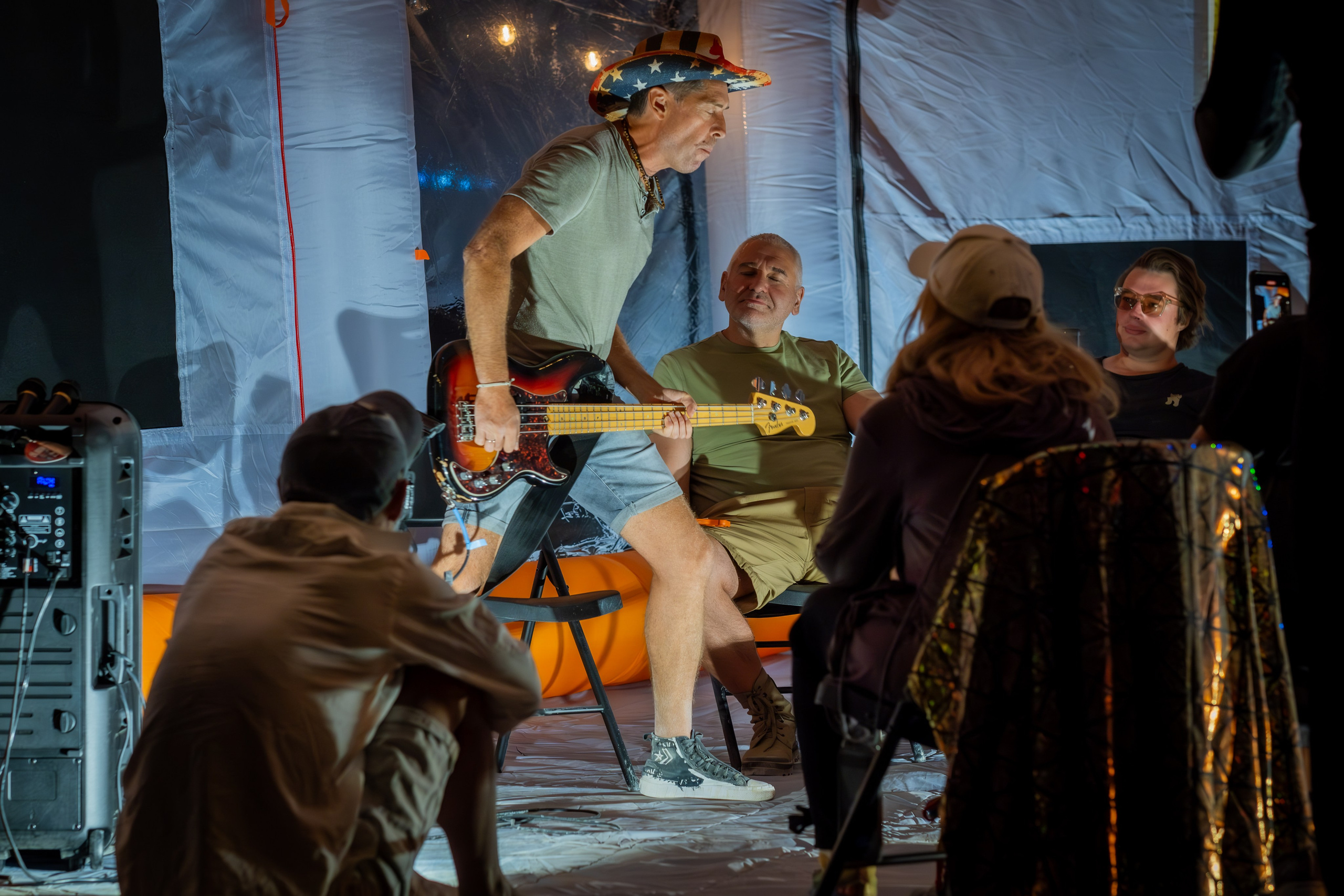 BURNING MAN 2024. Reportage concert portrait photography in the San Francisco Bay Area