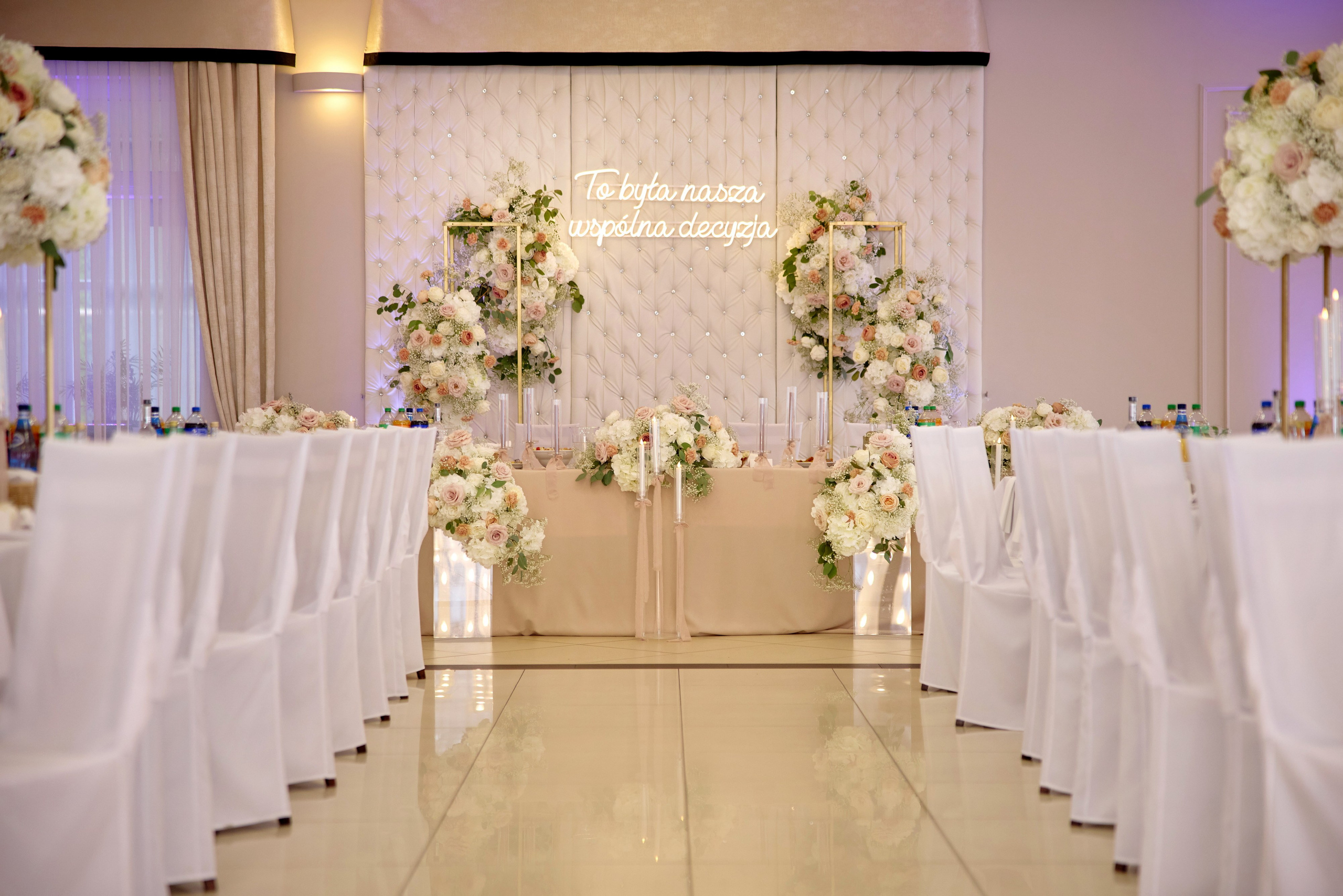 Wesele w Sali Olimpia. Daniel Chróściel Studio Myslub Fotografia i wideo ślubne