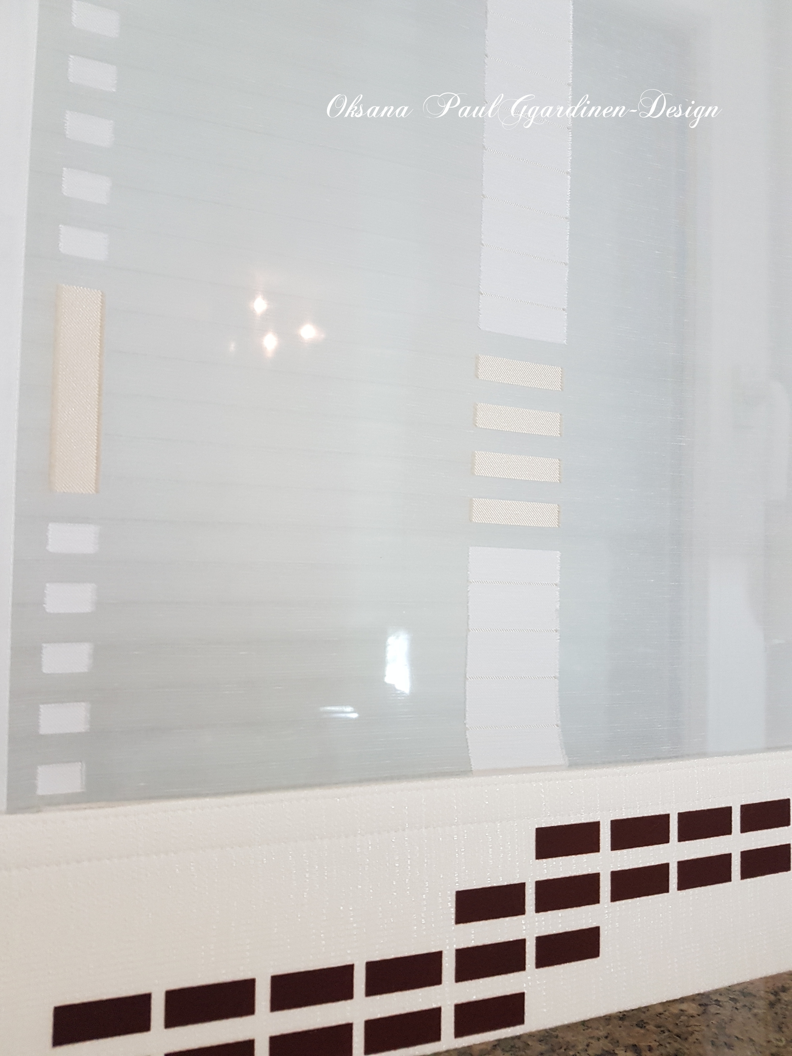 Японские панели / Schiebevorhänge. Oksana Paul-Gardinen-Design Oksana Paul ✧ Art of Gardinen & Textile Design ✧ Polymer Clay Art & Handmade Creatures