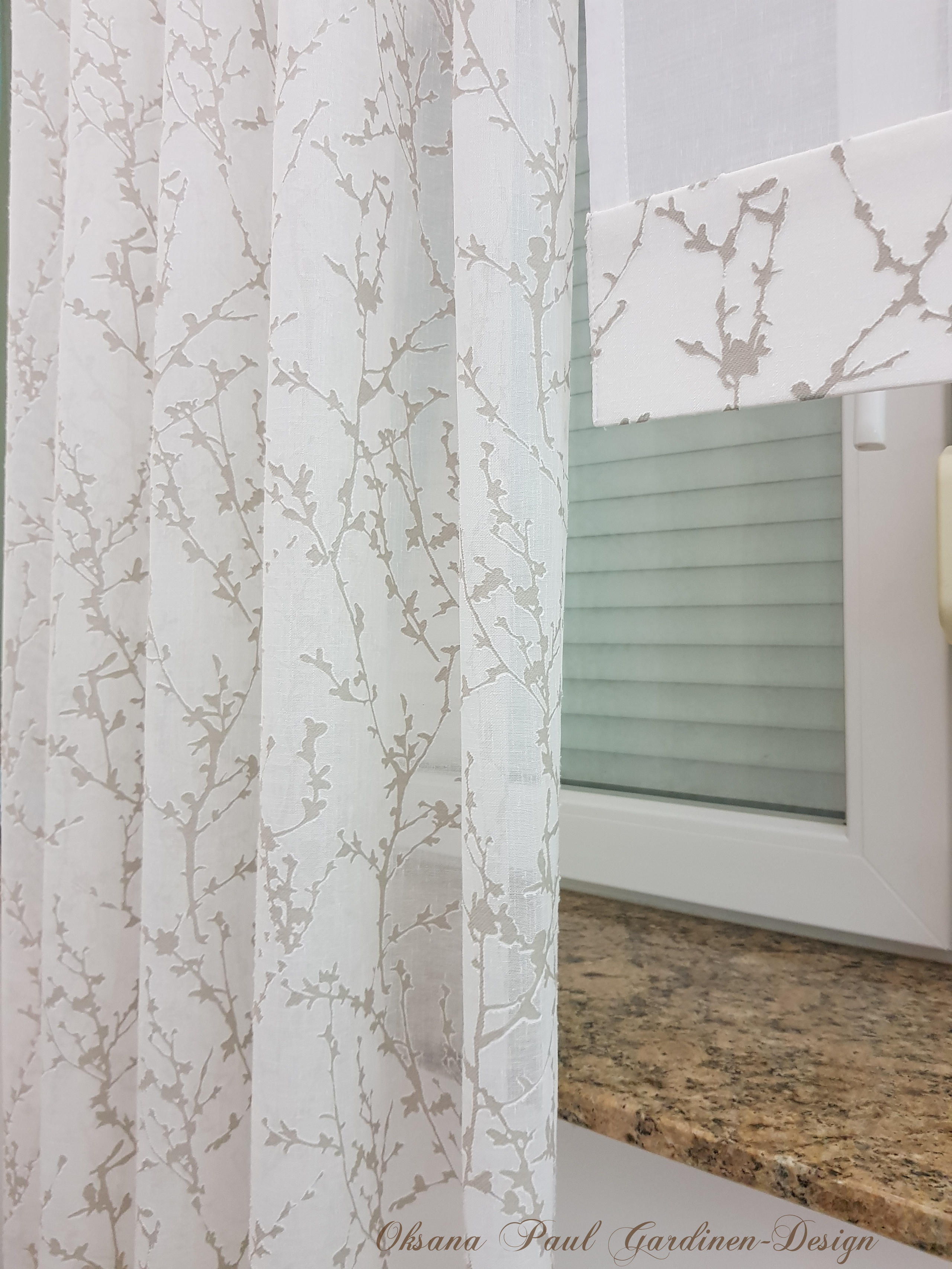 Кухня-столовая / Küche & Essbereich ➜. Oksana Paul-Gardinen-Design Oksana Paul ✧ Art of Gardinen & Textile Design ✧ Polymer Clay Art & Handmade Creatures