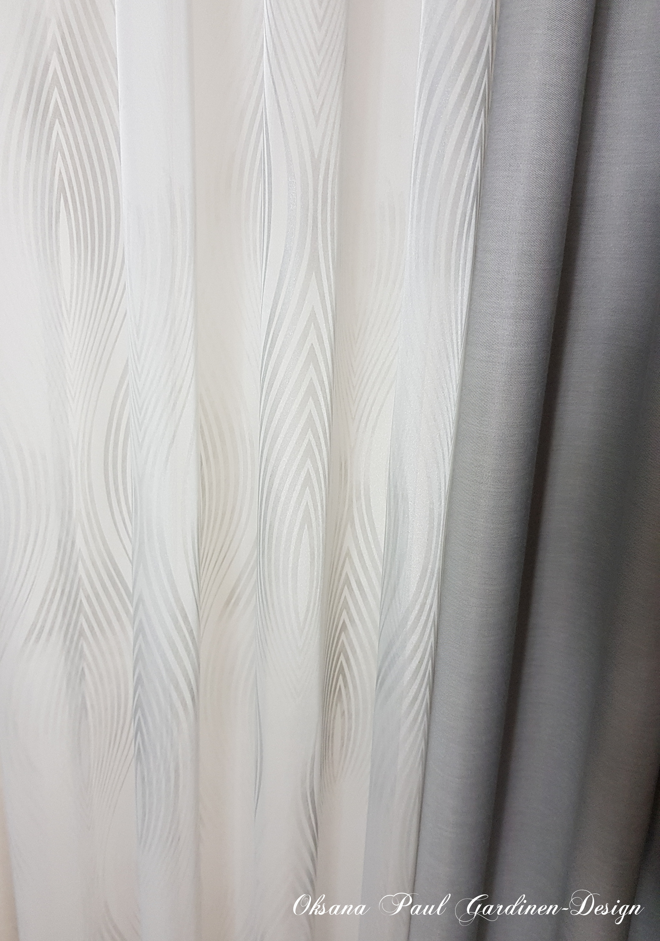 Шторы на кольцах / Ösenvorhänge. Oksana Paul-Gardinen-Design Oksana Paul ✧ Art of Gardinen & Textile Design ✧ Polymer Clay Art & Handmade Creatures