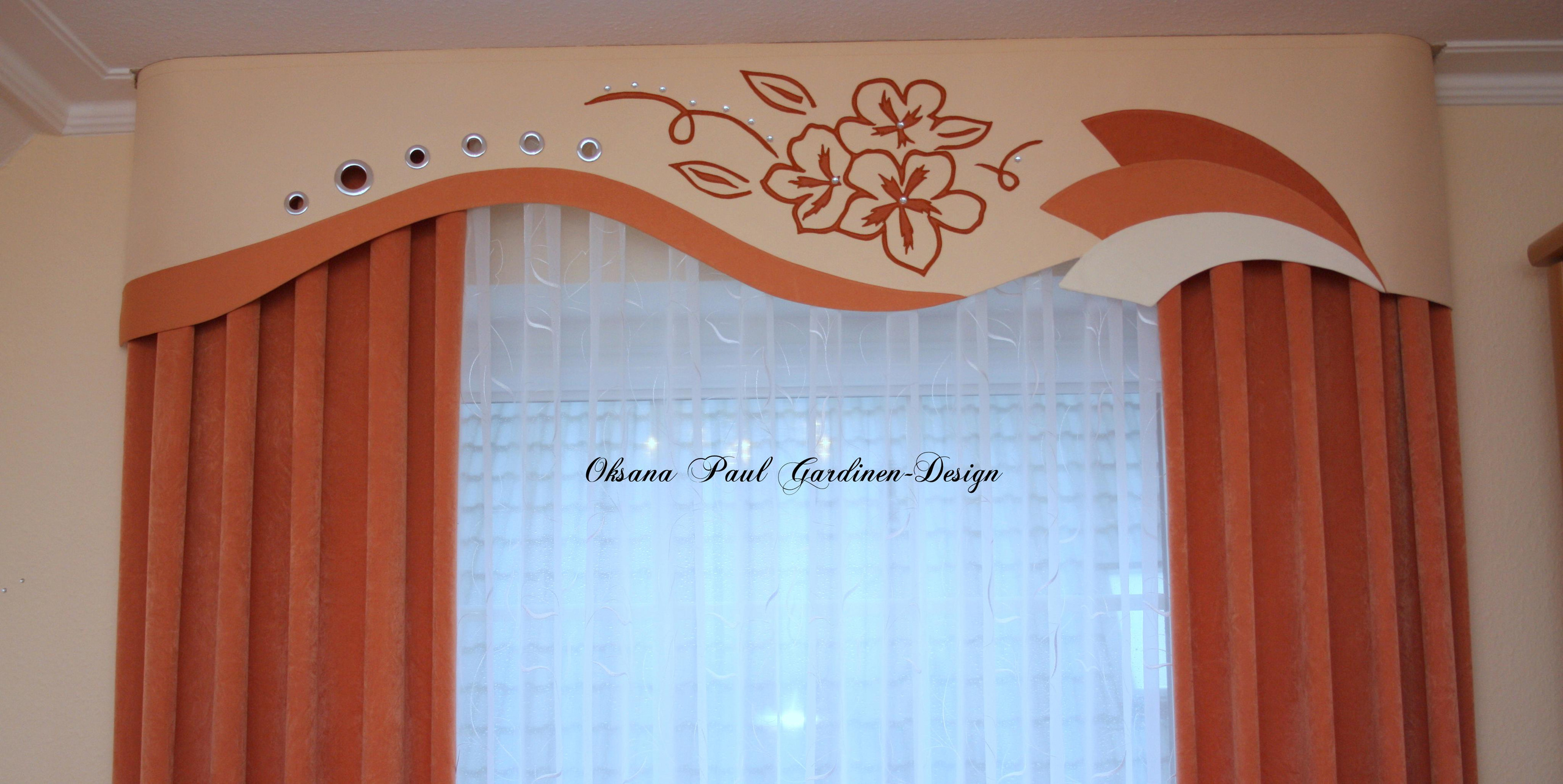 Спальня / Schlafzimmer ➜. Oksana Paul-Gardinen-Design Oksana Paul ✧ Art of Gardinen & Textile Design ✧ Polymer Clay Art & Handmade Creatures