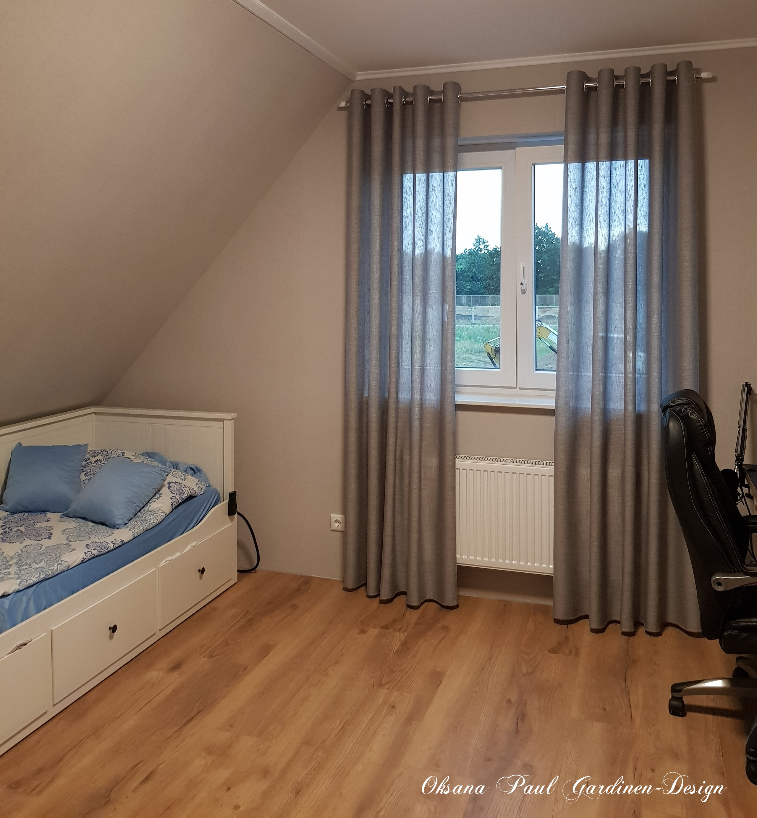 Шторы на кольцах / Ösenvorhänge. Oksana Paul-Gardinen-Design Oksana Paul ✧ Art of Gardinen & Textile Design ✧ Polymer Clay Art & Handmade Creatures