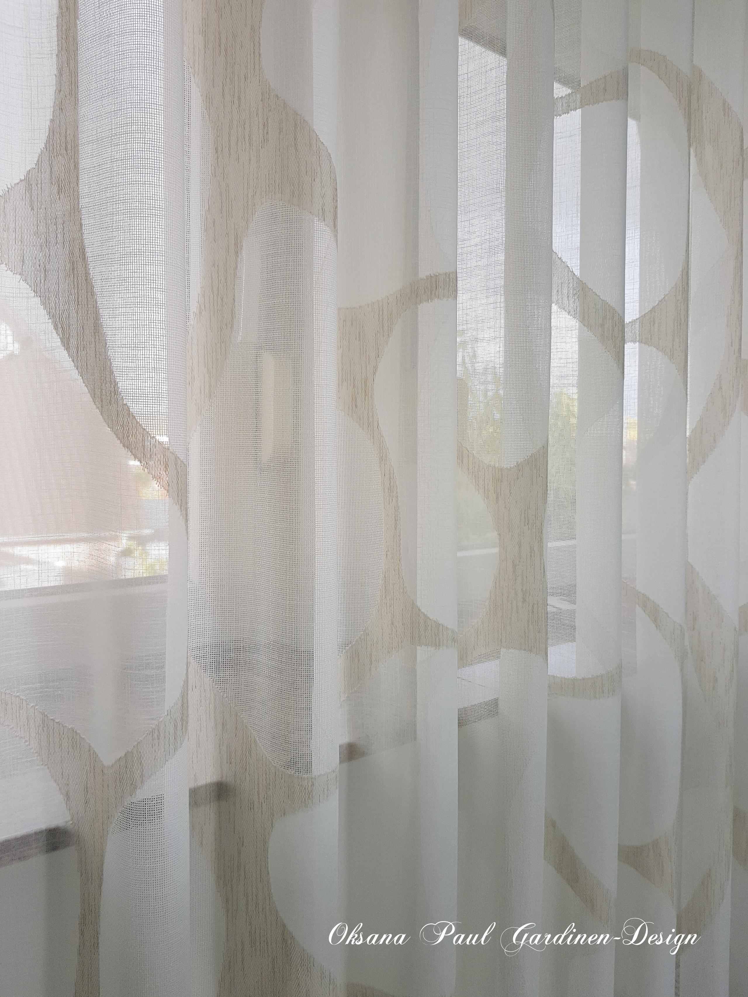 Шторы на волне / Wellenband-Gardinen. Oksana Paul-Gardinen-Design Oksana Paul ✧ Art of Gardinen & Textile Design ✧ Polymer Clay Art & Handmade Creatures