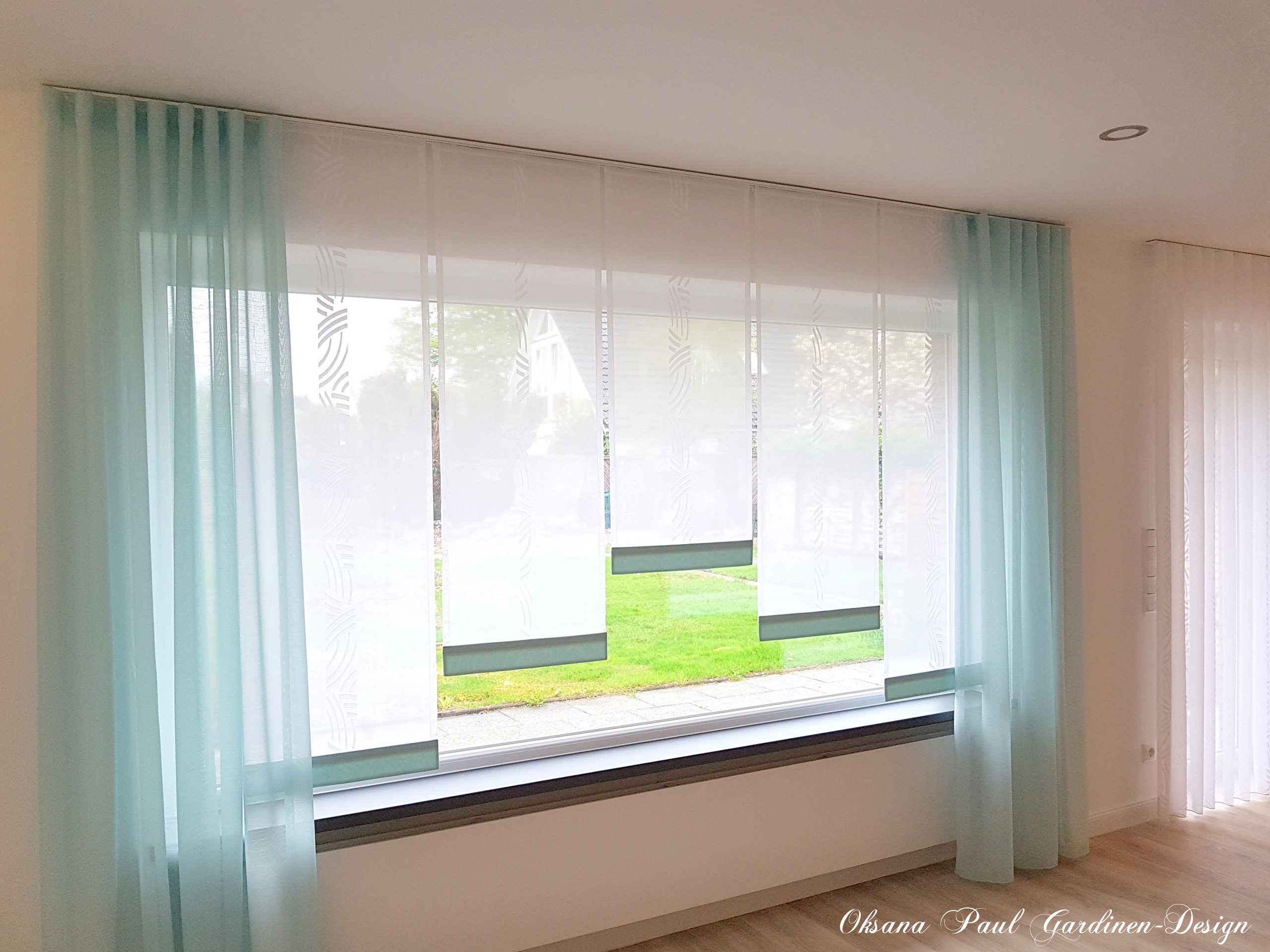 Японские панели / Schiebevorhänge. Oksana Paul-Gardinen-Design Oksana Paul ✧ Art of Gardinen & Textile Design ✧ Polymer Clay Art & Handmade Creatures