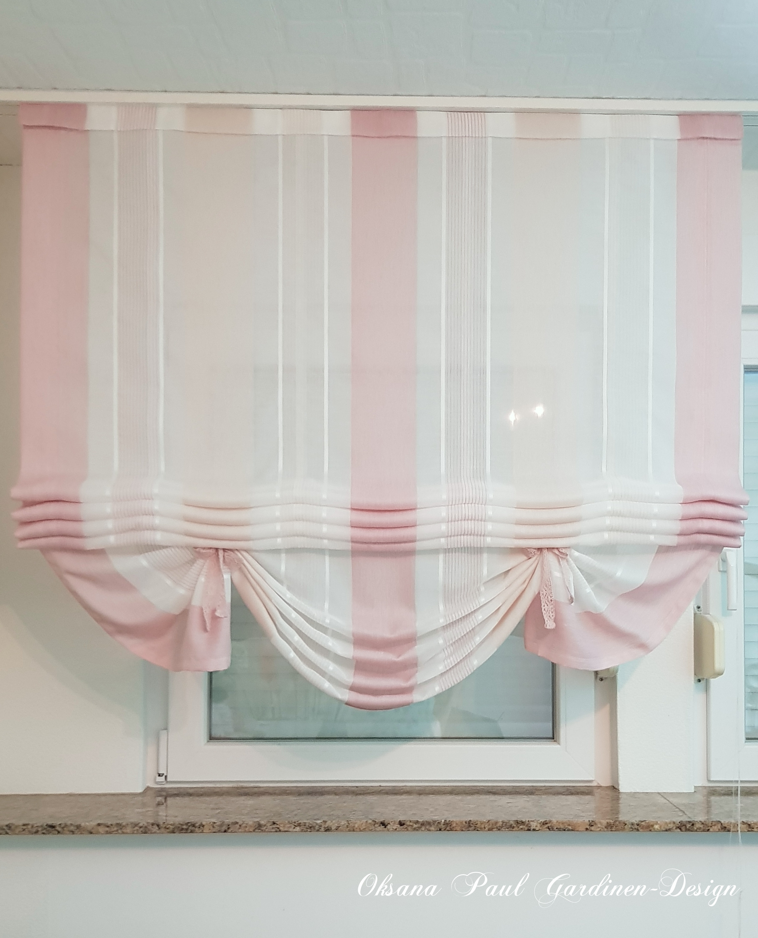 Римские шторы / Raffrollos. Oksana Paul-Gardinen-Design Oksana Paul ✧ Art of Gardinen & Textile Design ✧ Polymer Clay Art & Handmade Creatures