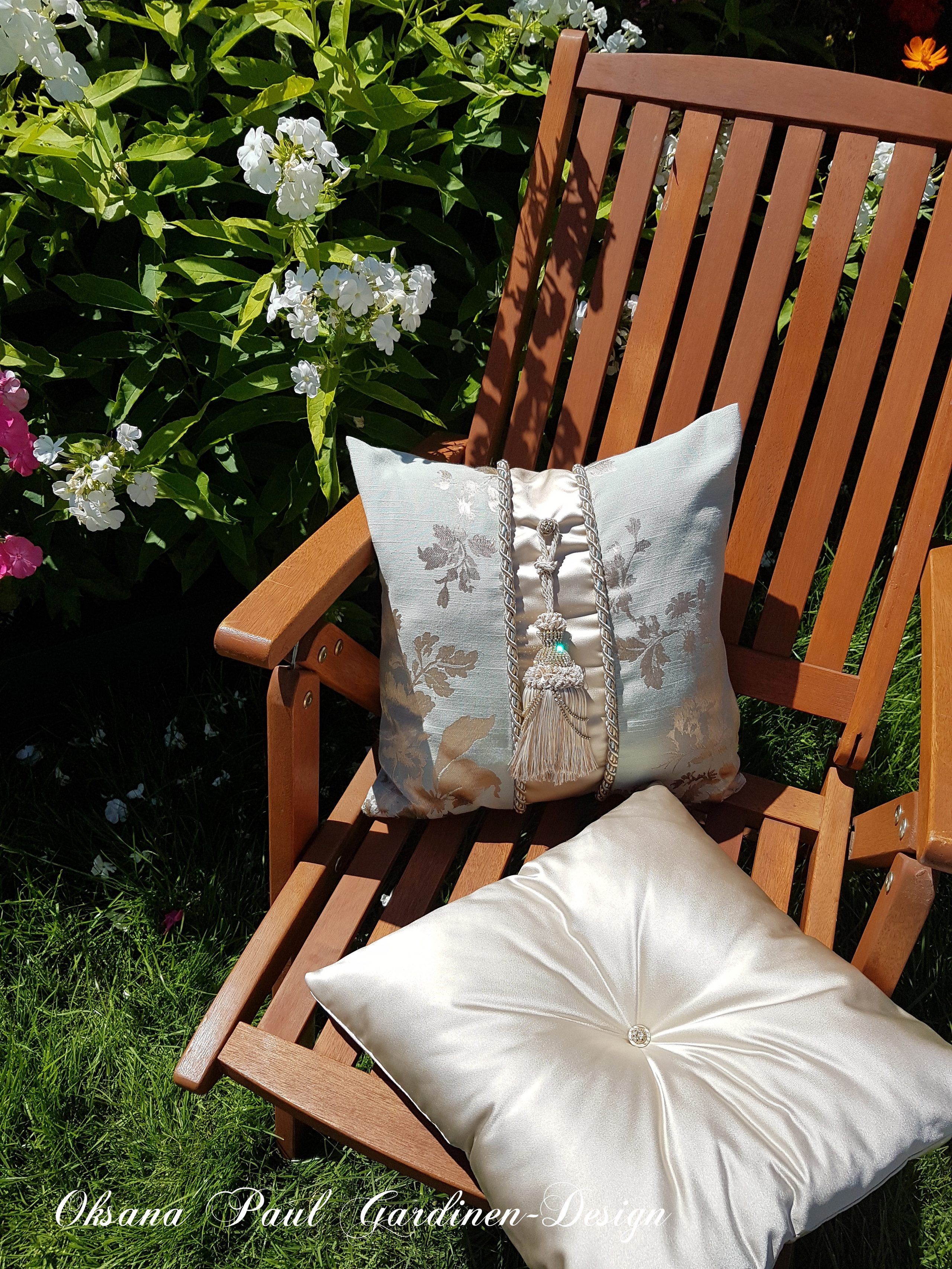 Подушки /Kissen ➜. Oksana Paul-Gardinen-Design Oksana Paul ✧ Art of Gardinen & Textile Design ✧ Polymer Clay Art & Handmade Creatures