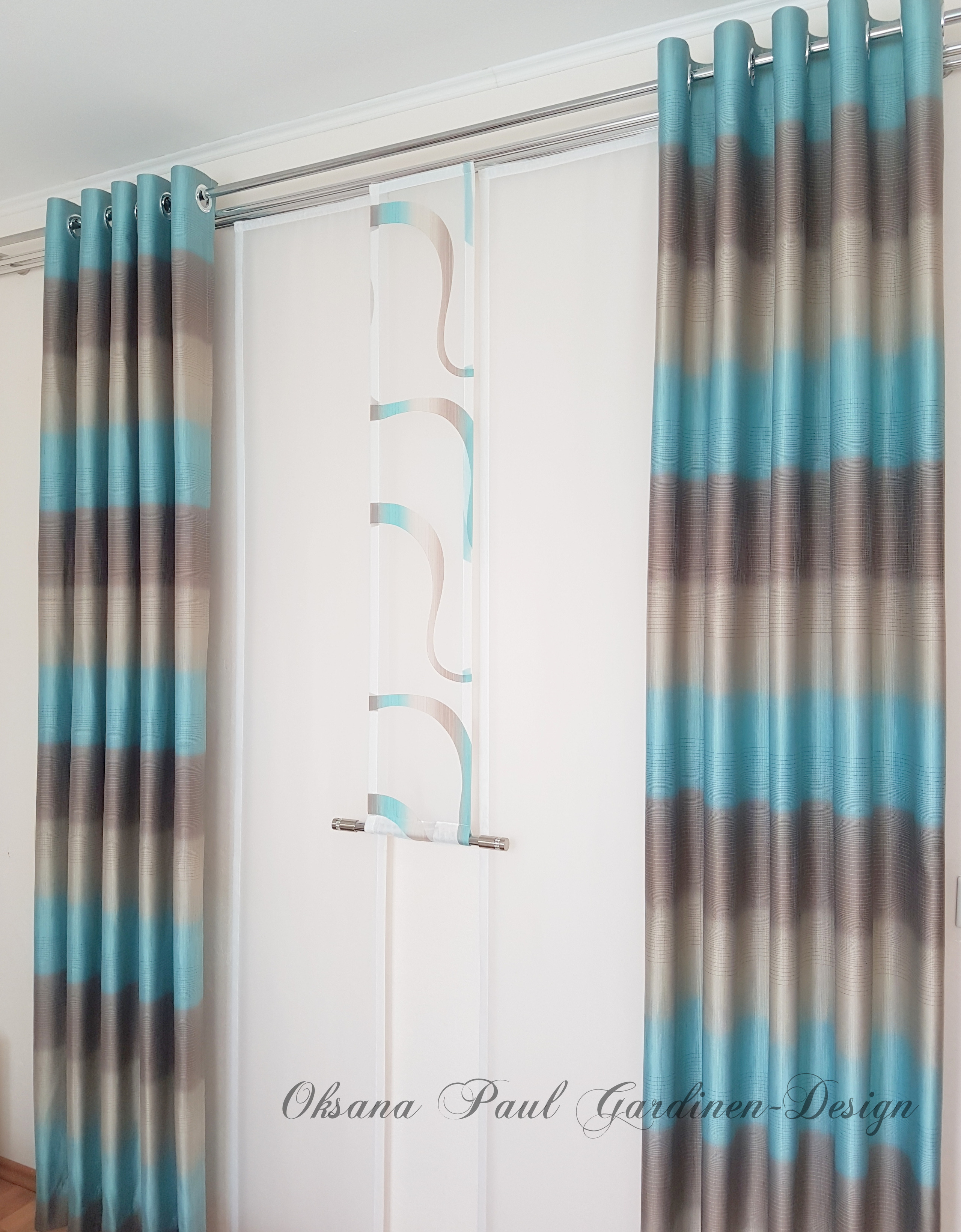 Спальня / Schlafzimmer ➜. Oksana Paul-Gardinen-Design Oksana Paul ✧ Art of Gardinen & Textile Design ✧ Polymer Clay Art & Handmade Creatures