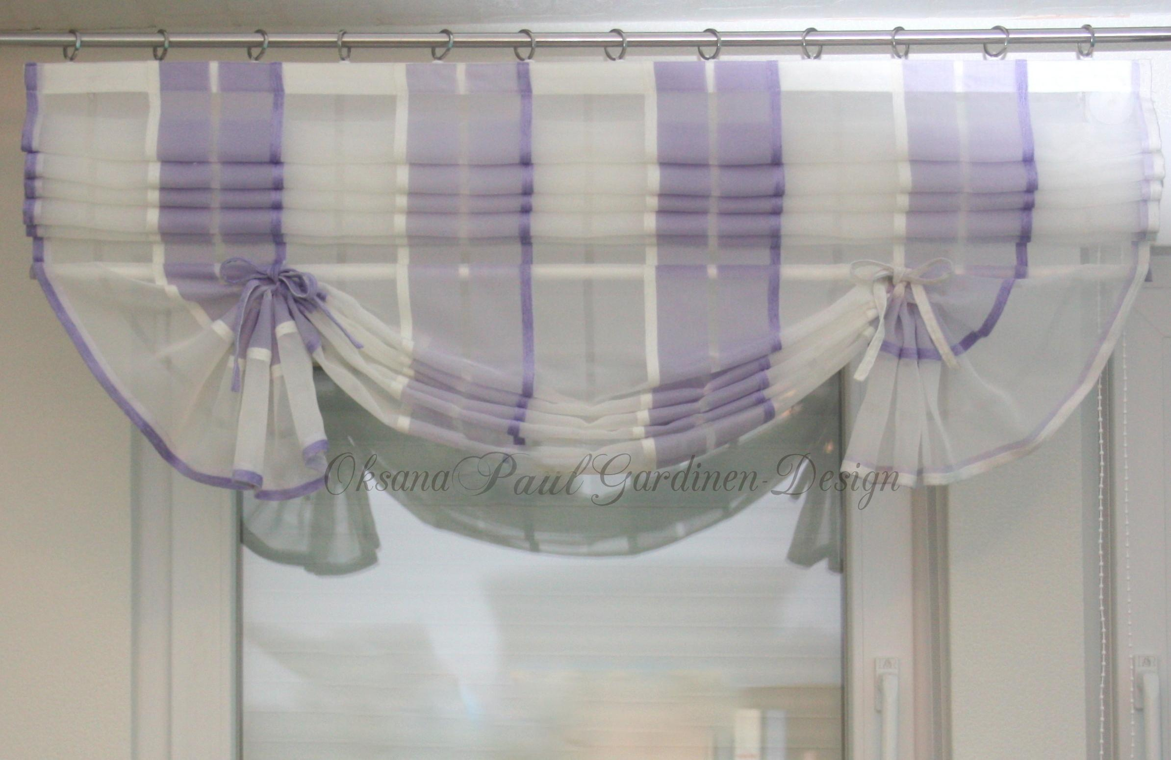 Римские шторы / Raffrollos. Oksana Paul-Gardinen-Design Oksana Paul ✧ Art of Gardinen & Textile Design ✧ Polymer Clay Art & Handmade Creatures