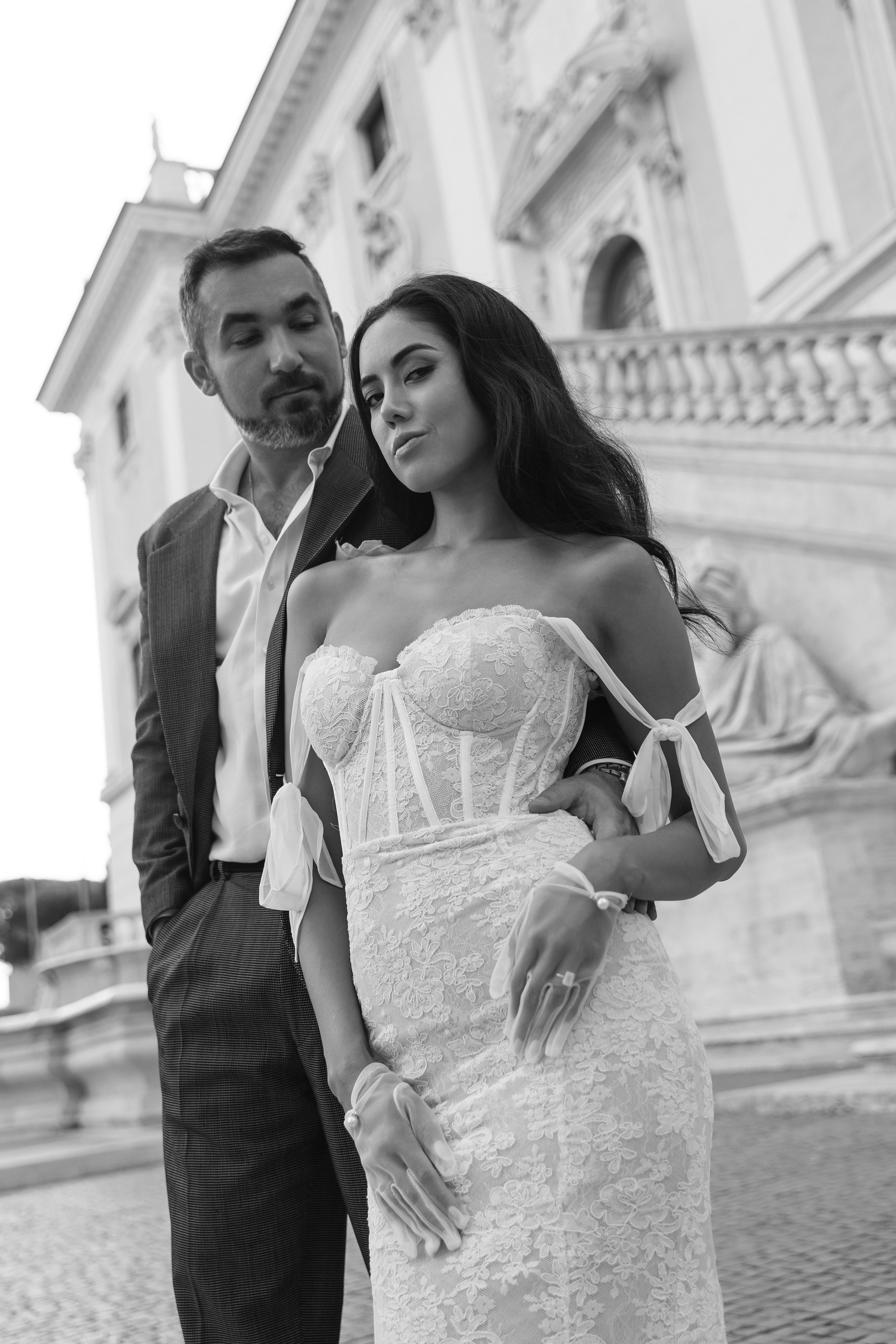 Veroniva & Dean. Wedding Photographer Rome Tuscany Como Sicily Puglia Amalfy Italy- Oksana Savenchuk