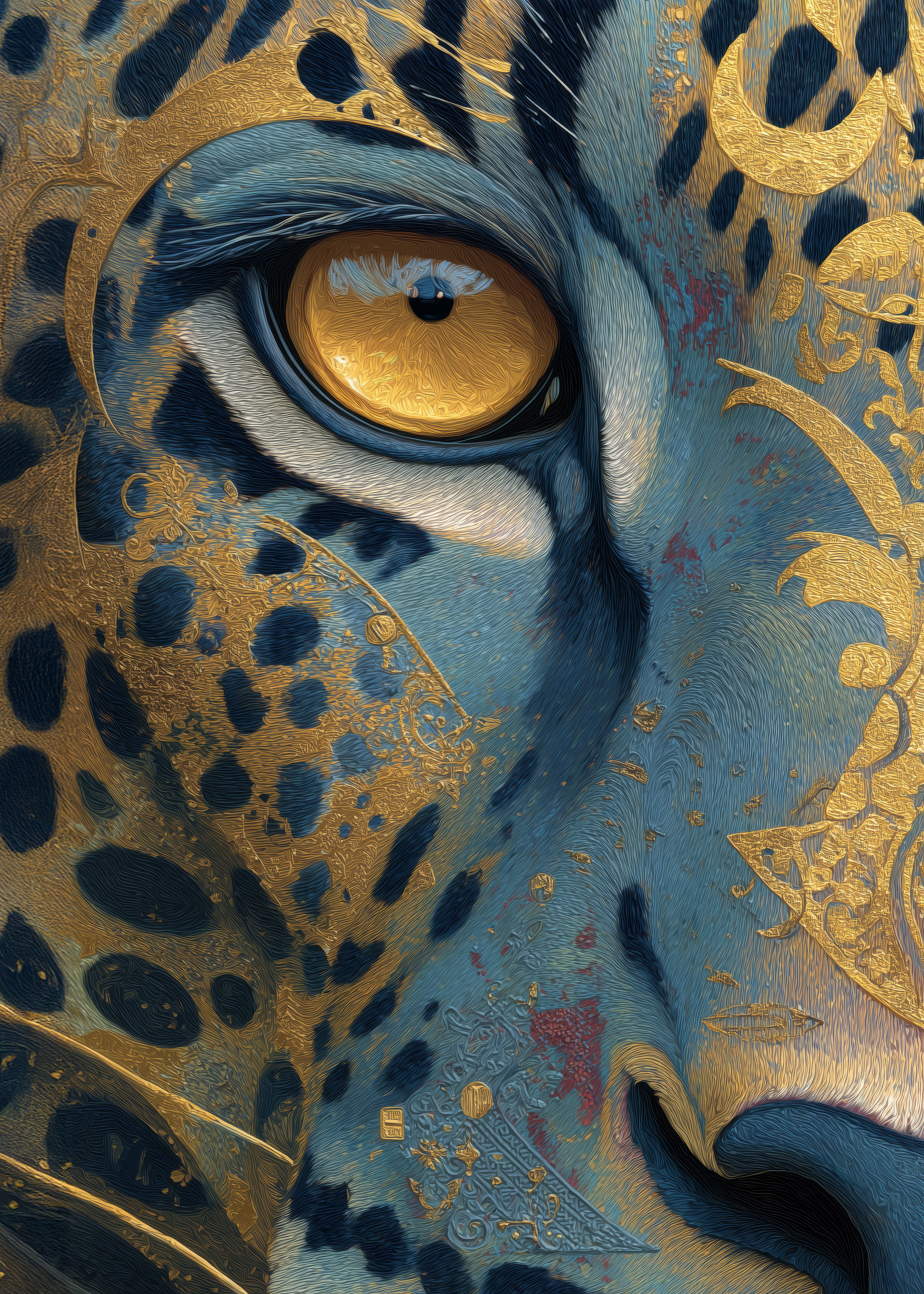 Eyes of the Guardians. Lolly Shine. Contemporary digital artist