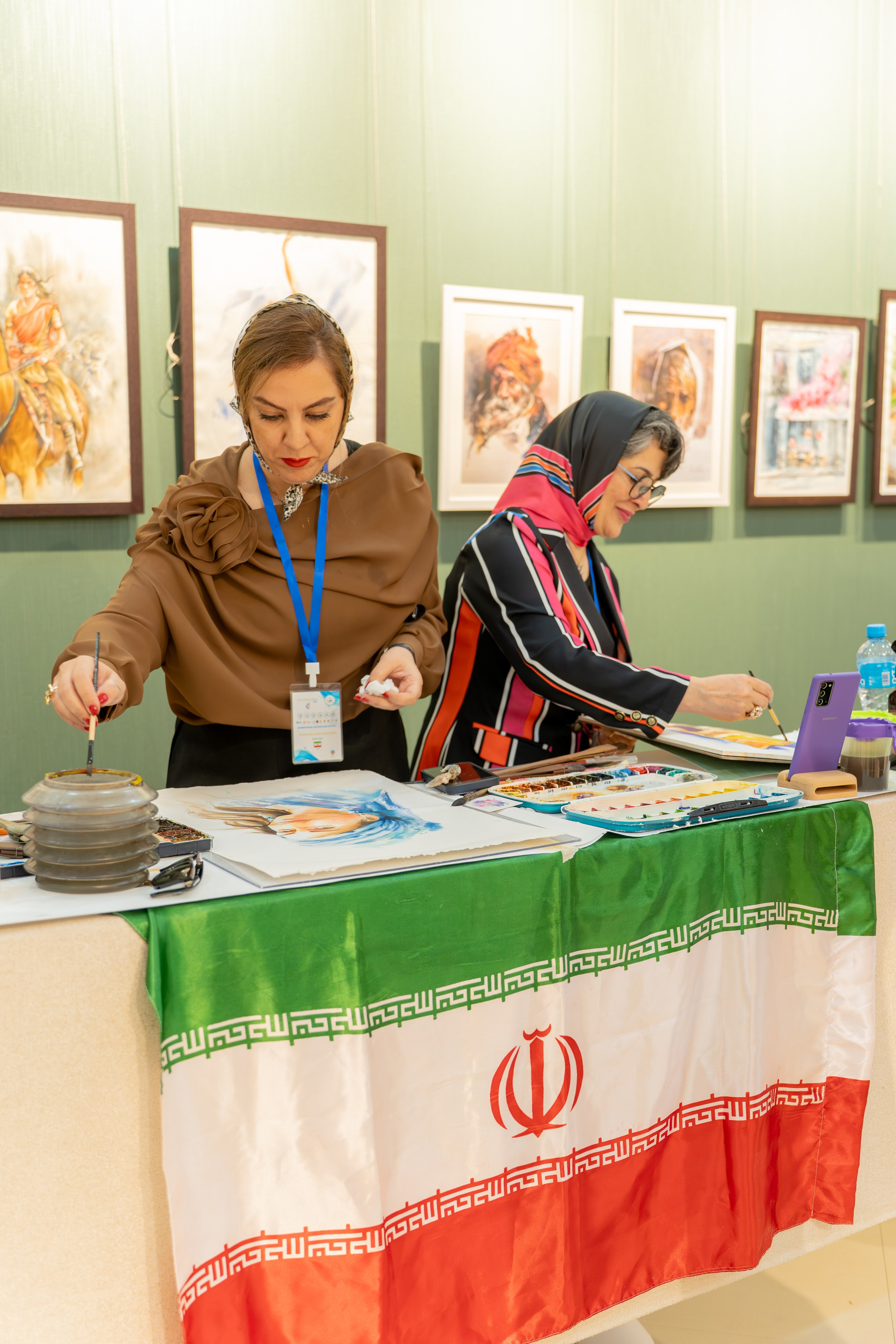 Akvarel Festivalı. Fotoqraf Vəli Məmmədov