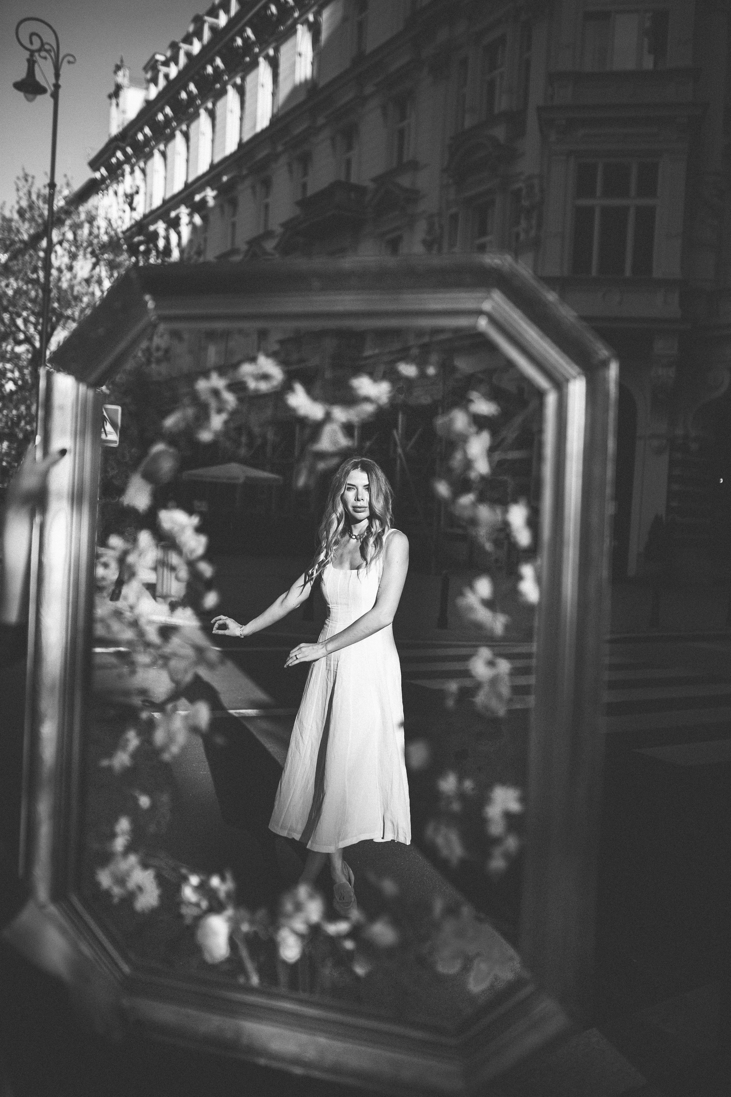 Творческая съемка «Цветущая в городе». Свадебный, семейный и индивидуальный фотограф в Варшаве Катя Шибун