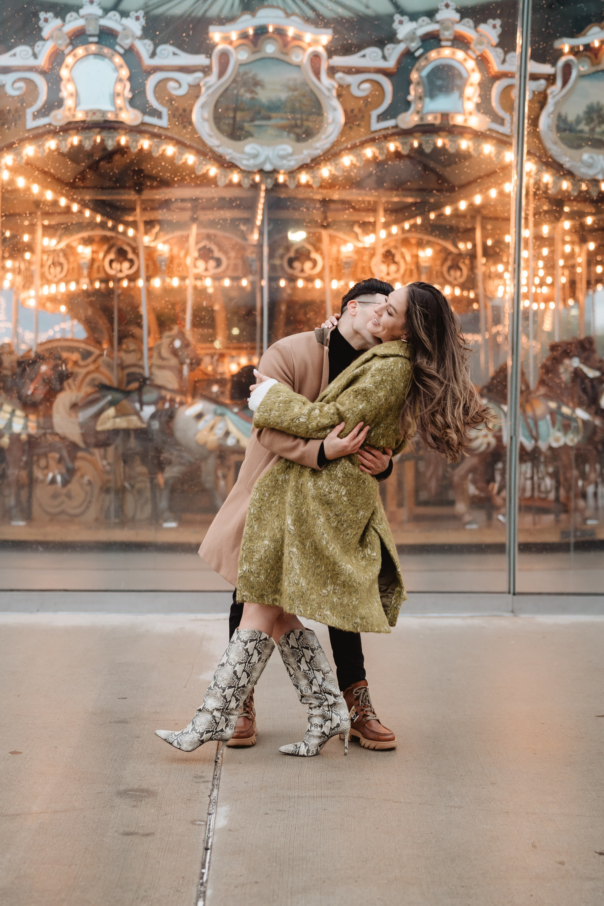 Castenzio&Brenna Proposal. Photographer in New York Faery By Mary