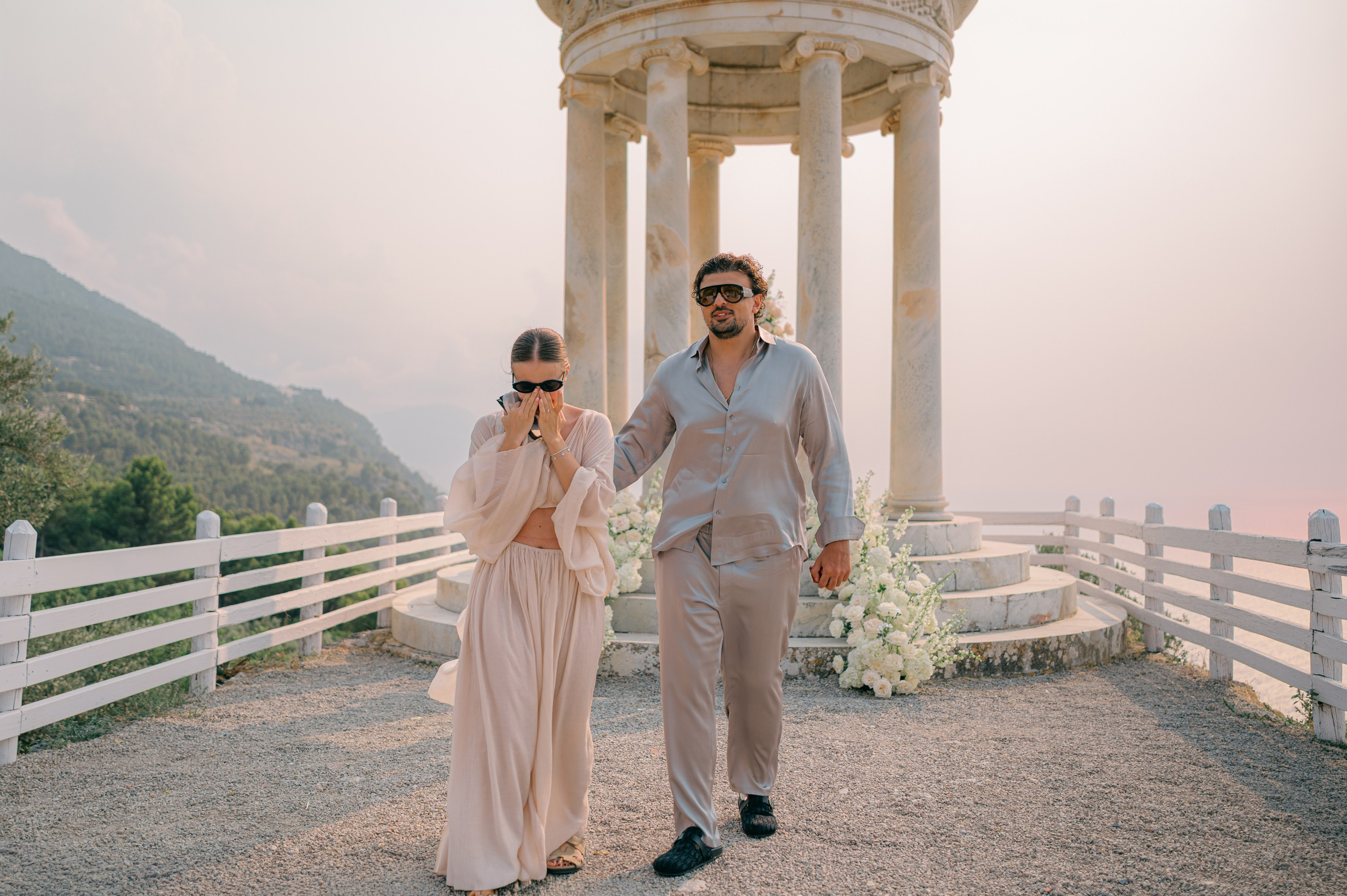Surprise Proposal at Son Marroig, Mallorca. Фотограф у Пальма де Майорка