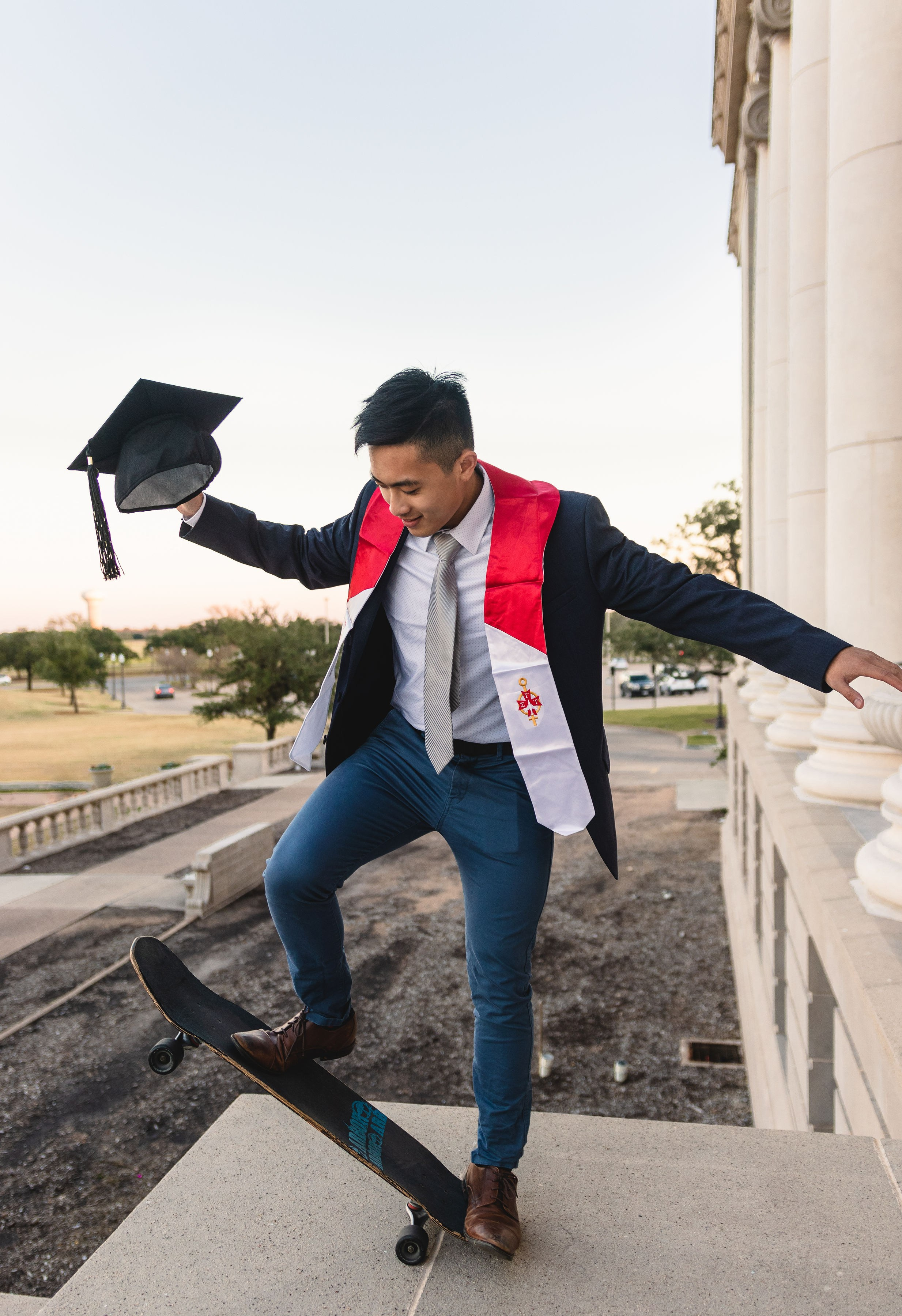 Waylon’s senior photoshoot at Texas A&M University