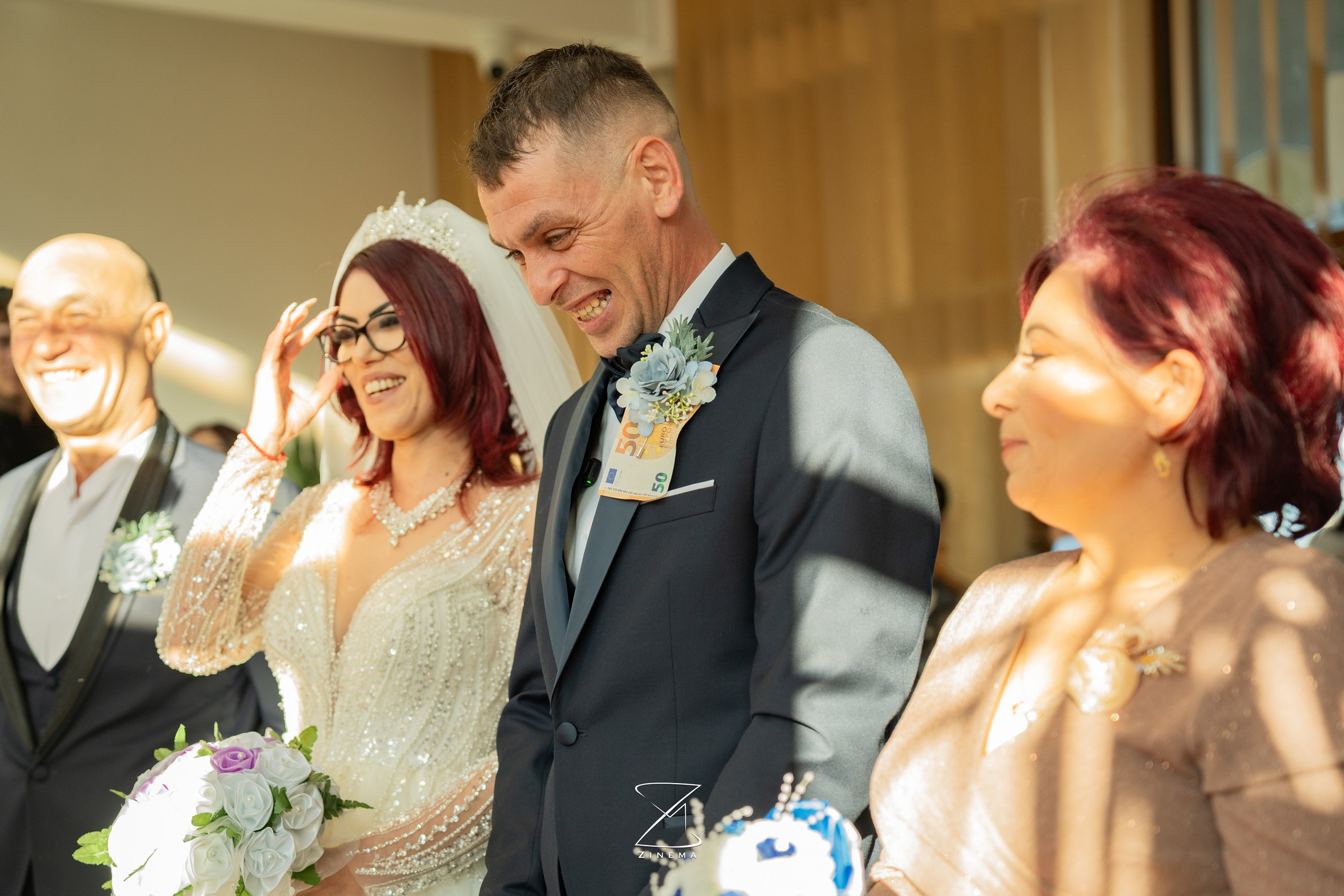 CLAUDIA and MARIAN — WEDDING. Z I N E M A