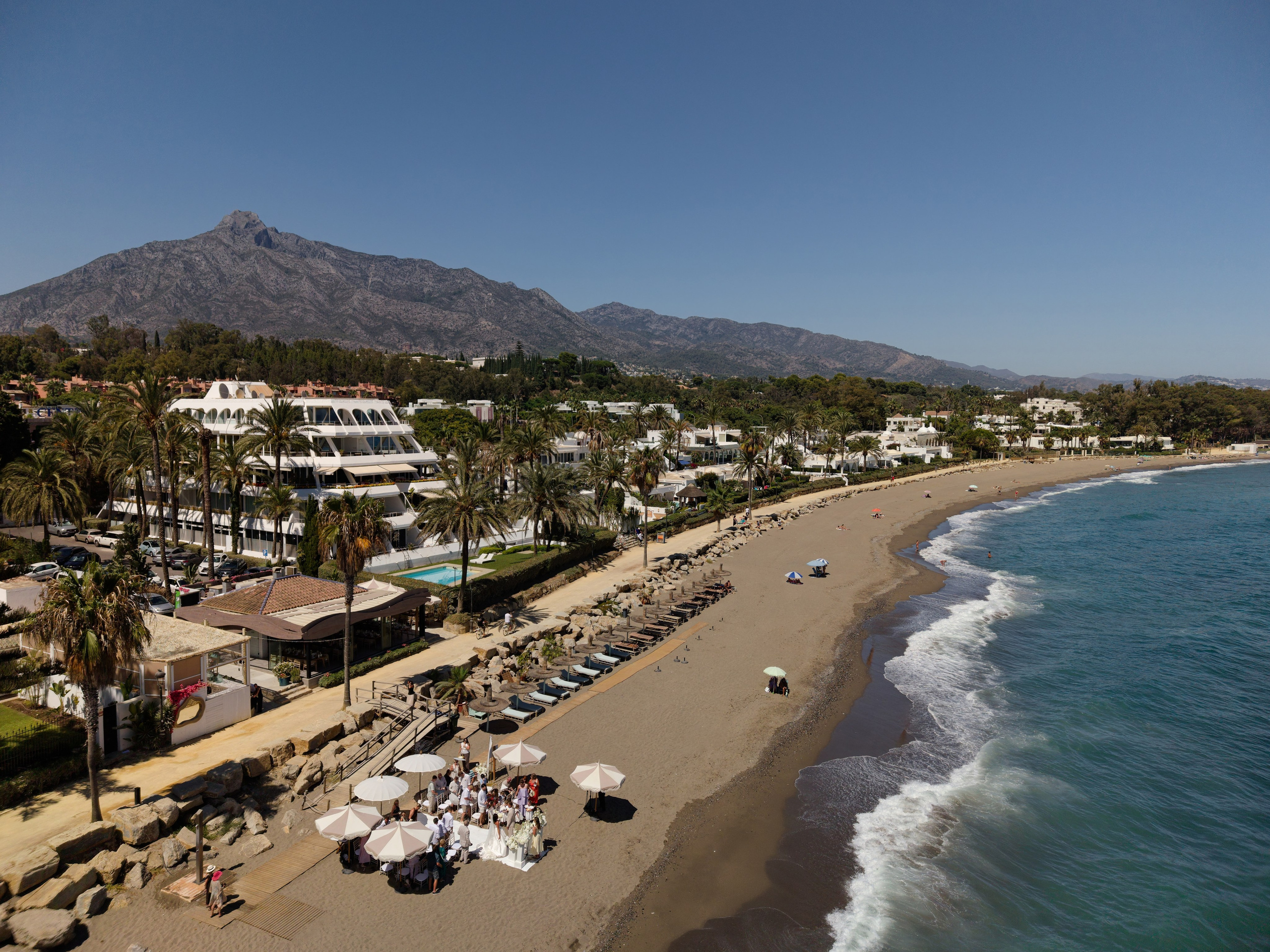 Beach Wedding in Marbella PREVIEW. Destination Wedding Photographer — Nikita Burtsev