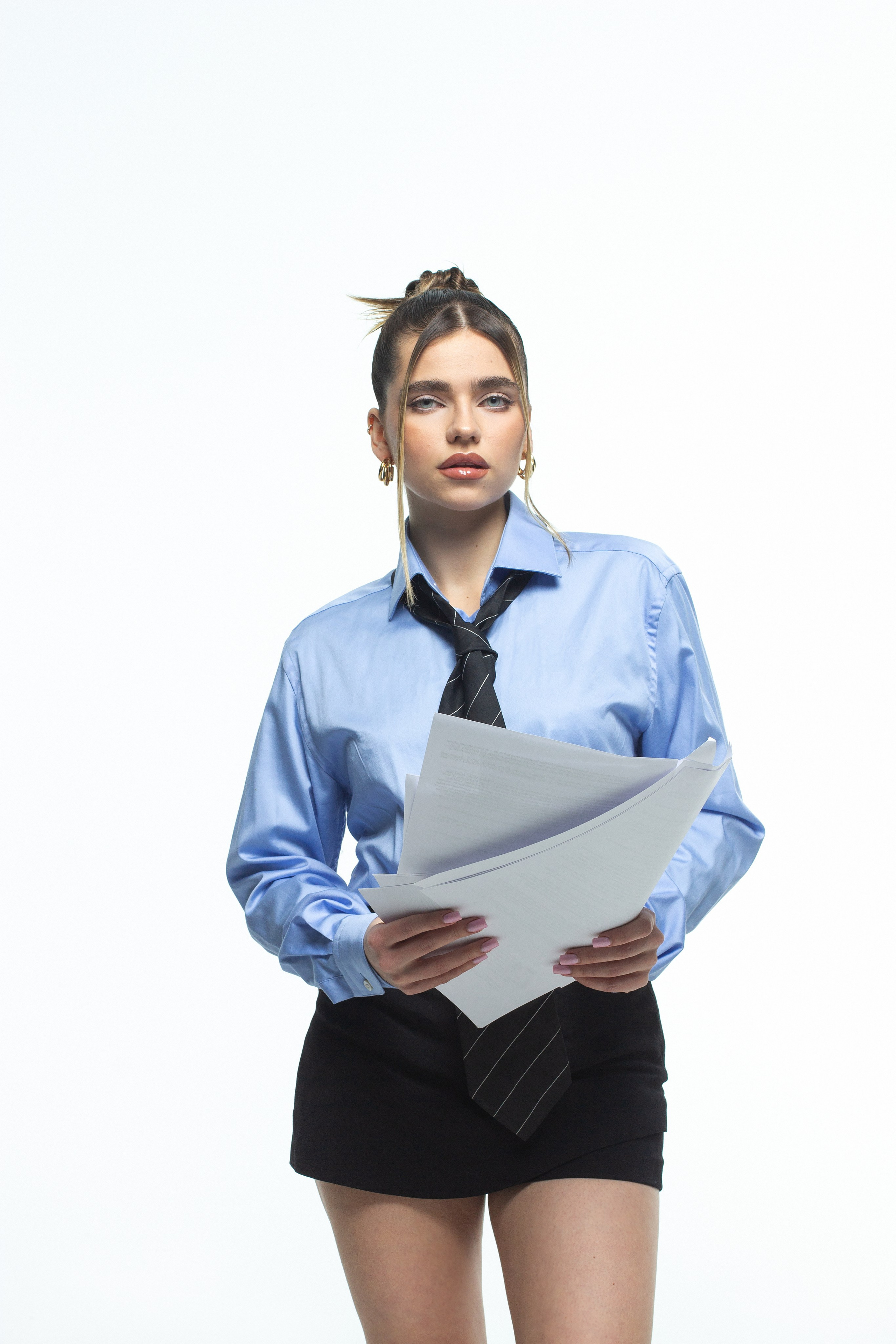 Office siren. Photographer in Warsaw