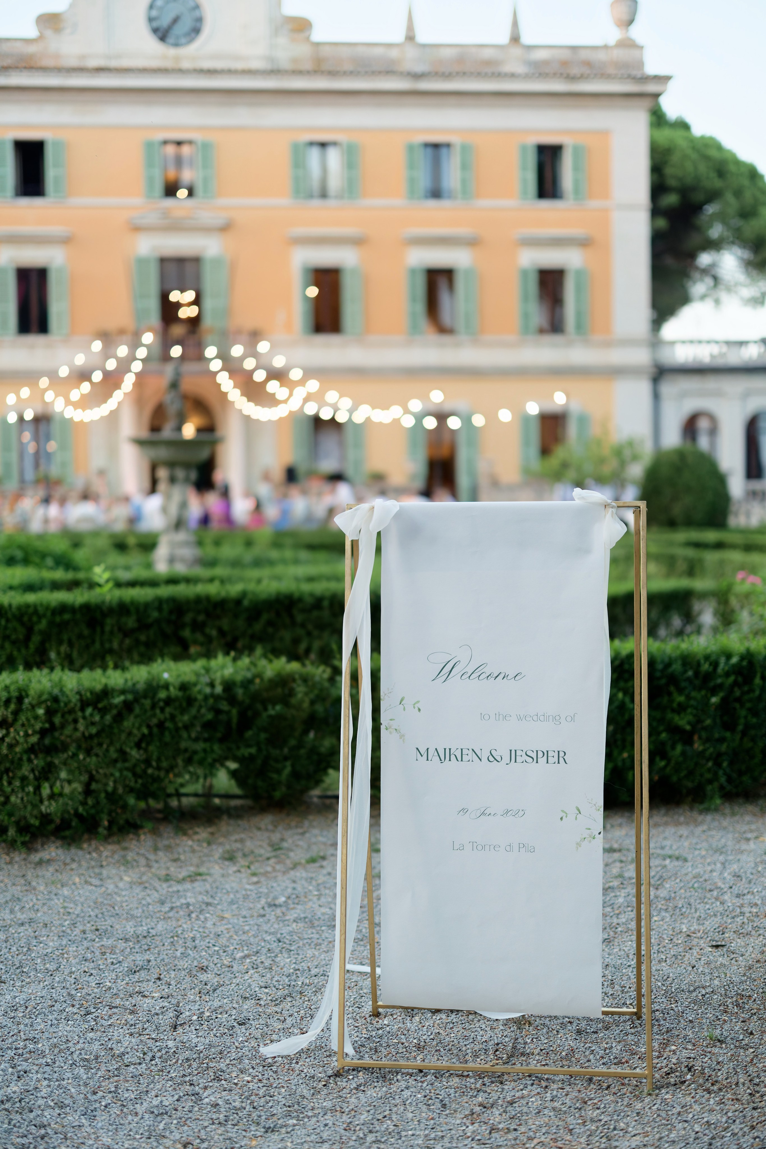 Wedding at La Torre di Pila, Umbria, Italy