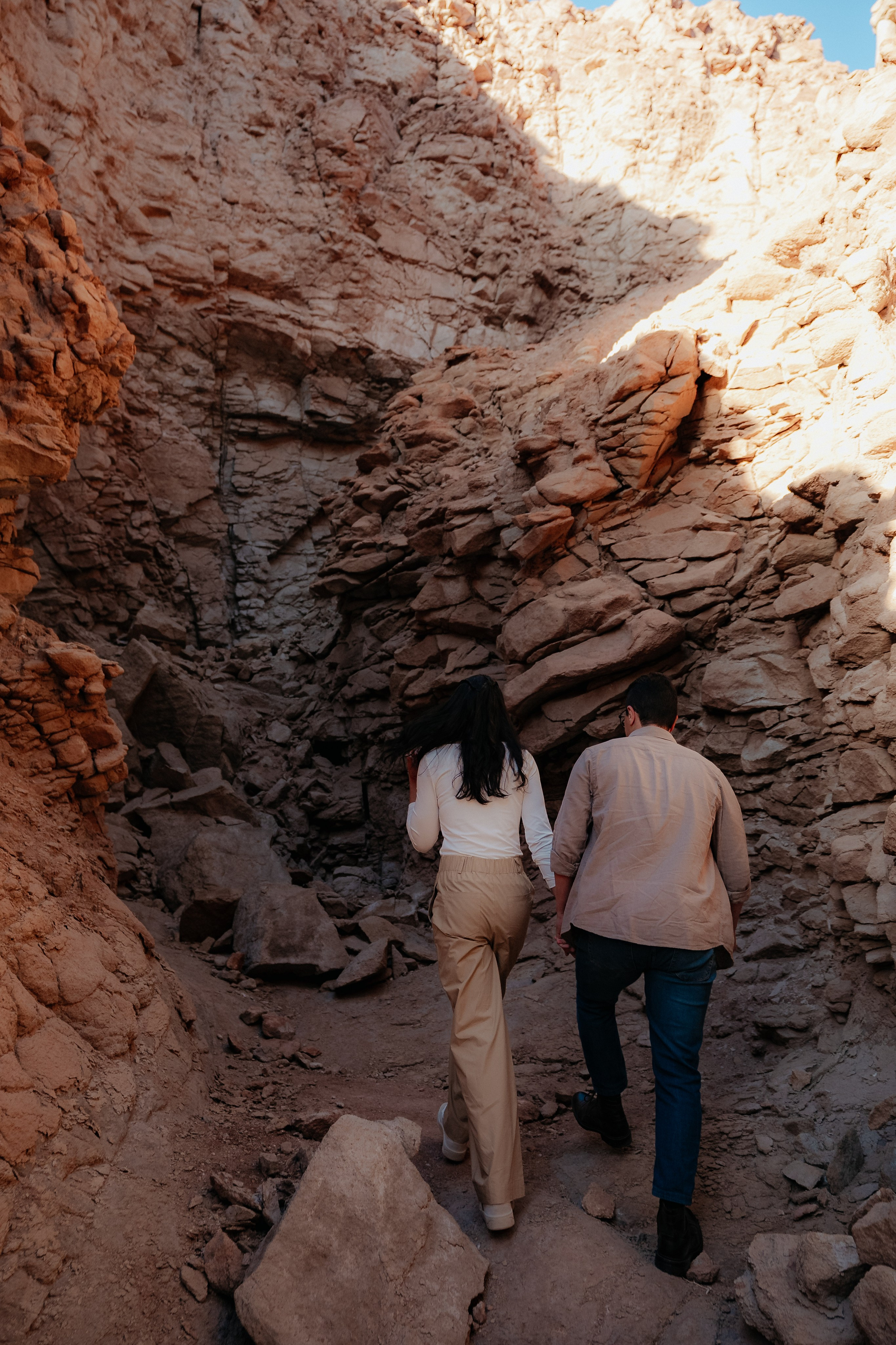 Sessão casual no Vale dos Cogumelos. Fotógrafo em San Pedro de Atacama