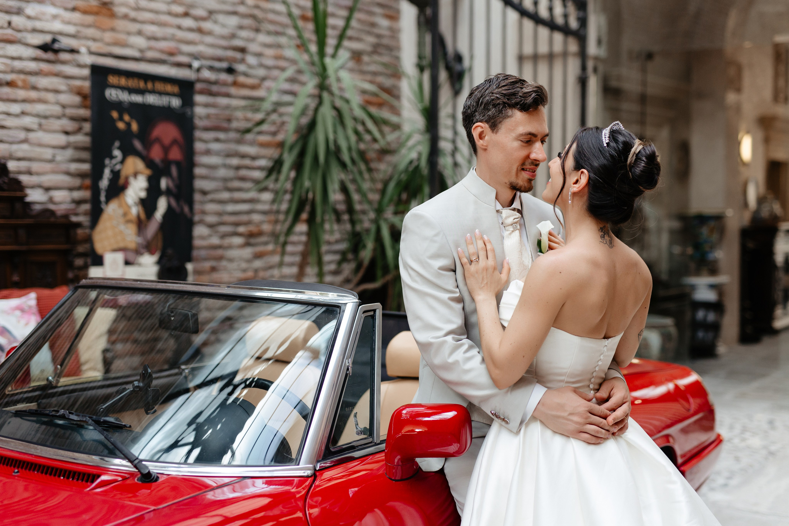 Enrico & Gislaine, Location: Castel Bevilacqua