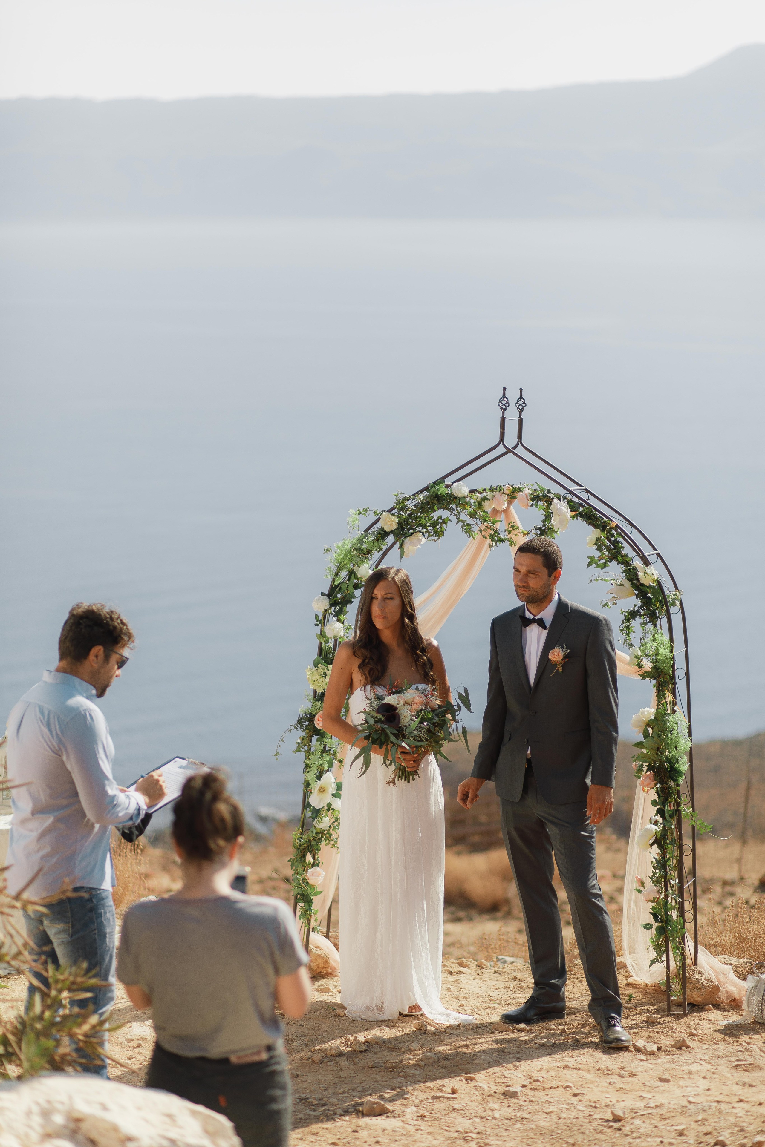 Marino & Steffi, Crete. Denny Savon — Photographer in Santorini | Weddings, Love Stories & Flying Dress