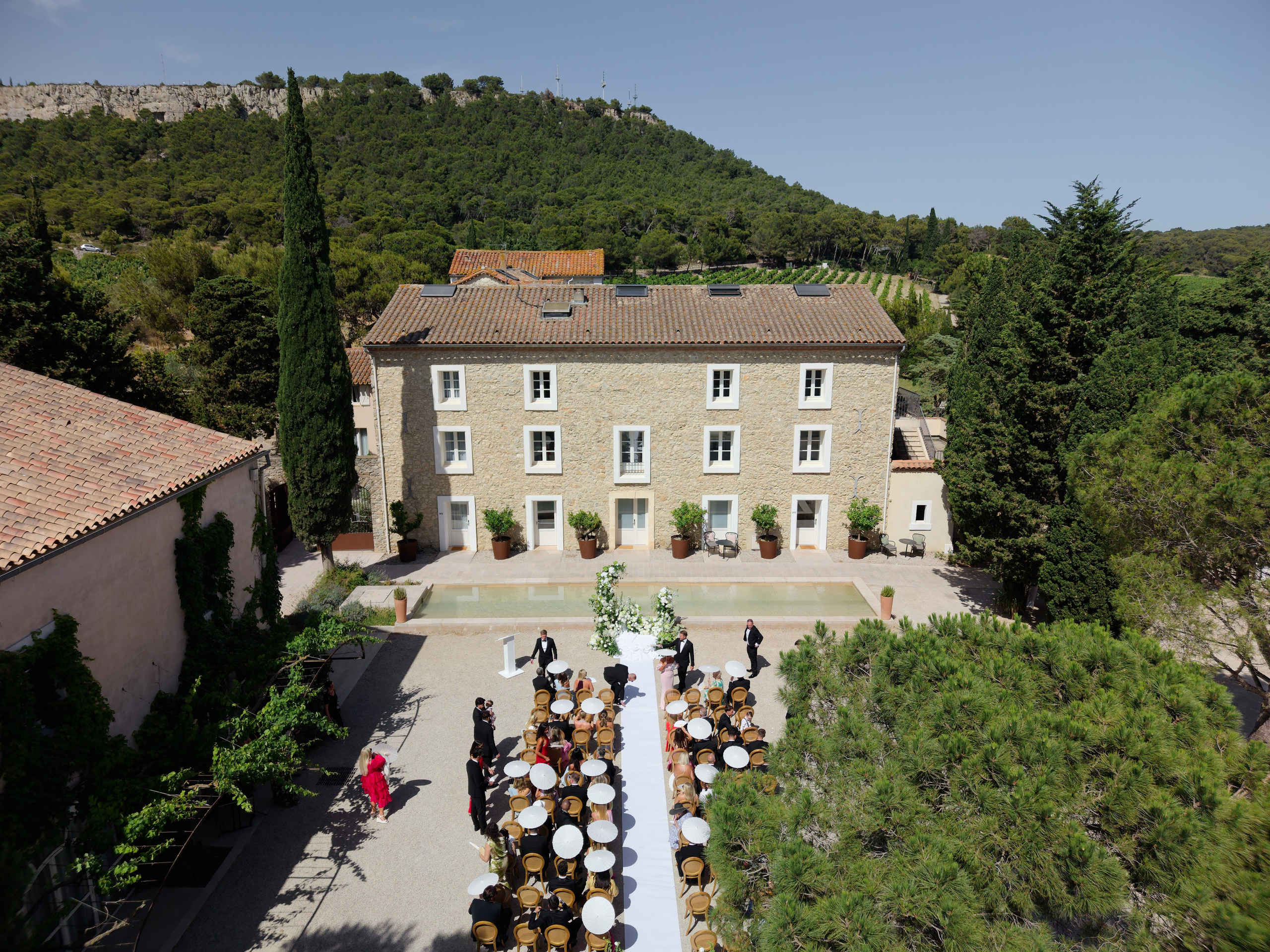Wedding at Château L’Hospitalet in Narbonne, France. Destination Wedding Photographer — Nikita Burtsev