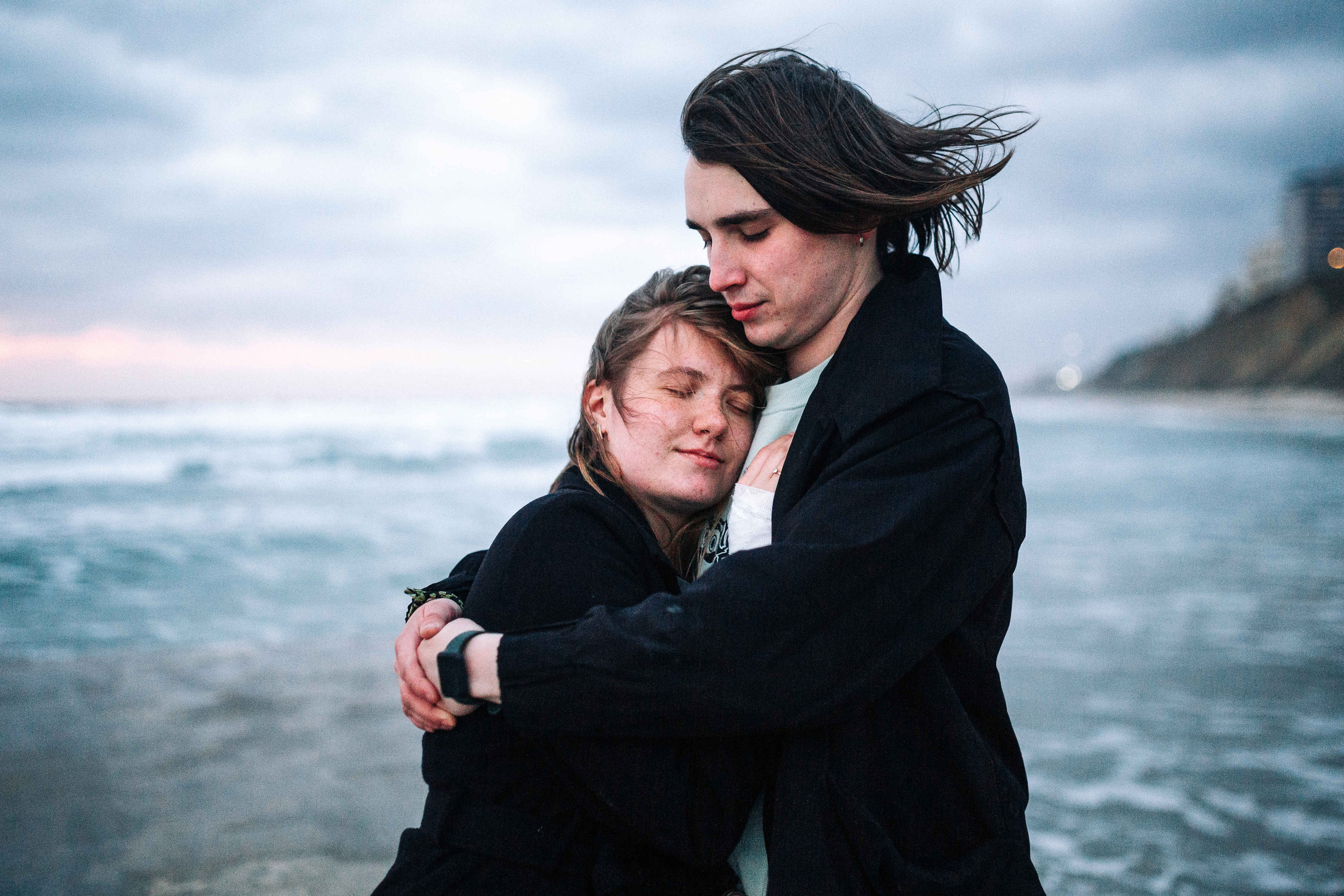 WINTER IN NETANYA. PHOTOGRAPHER IN ISRAEL