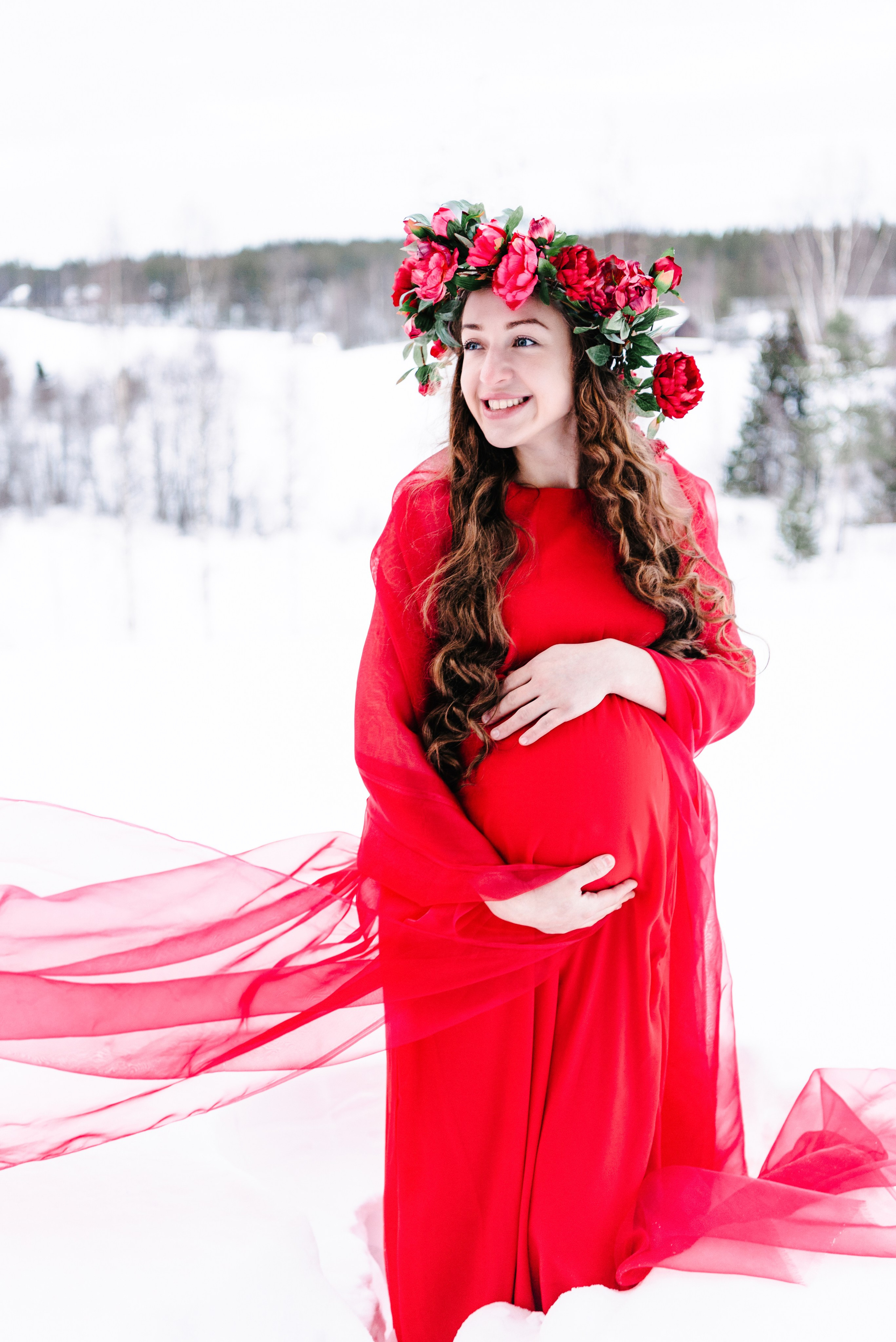 Gravidfotografering. Family and portrait photographer Natalja Biteniece