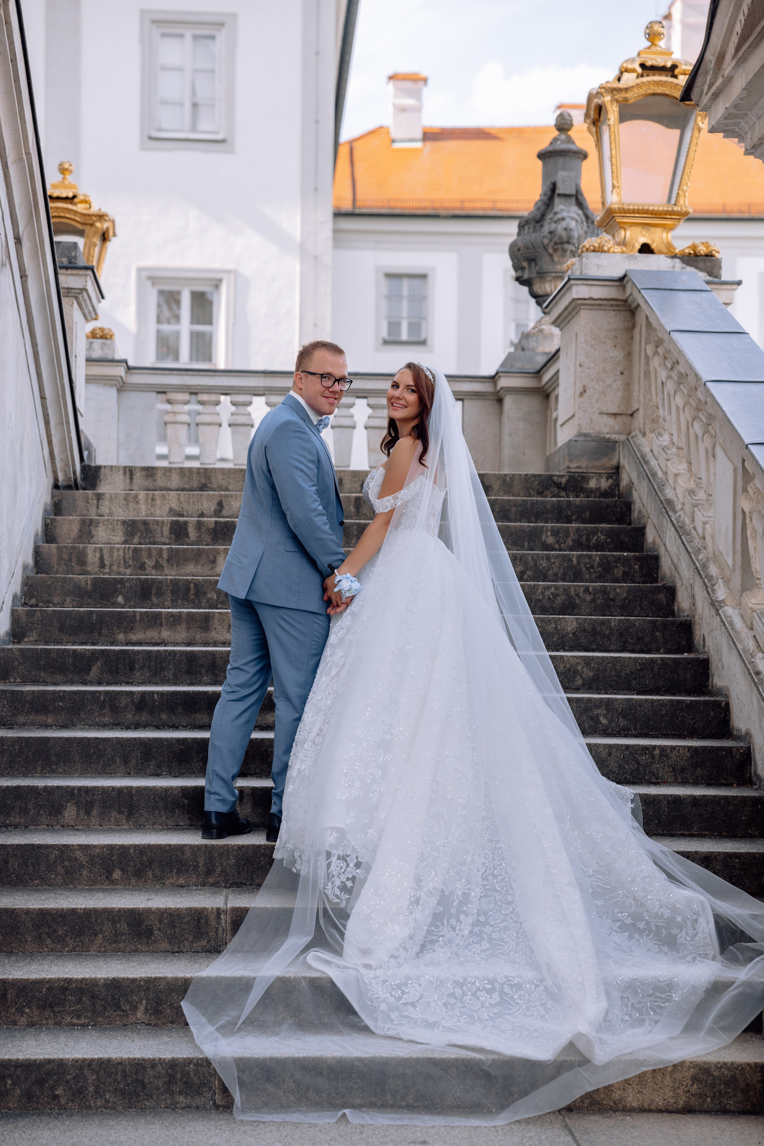 Hochzeit im Schlosscafé im Palmenhaus & Schloss Nymphenburg. Hochzeitsfotograf München Taufe Familienfotograf Tanja Mauke