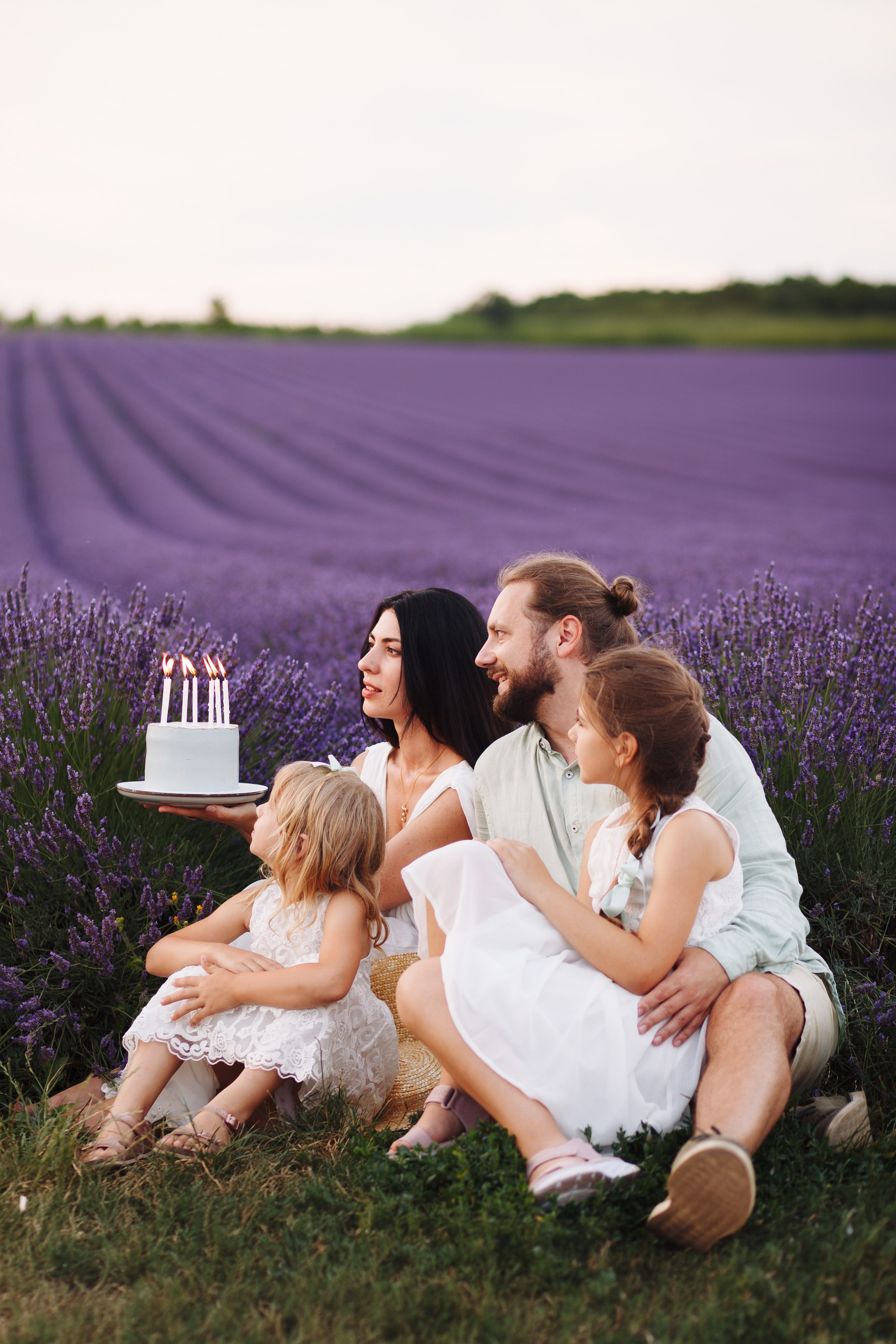 Lavender. Photographer in Prague for tourists
