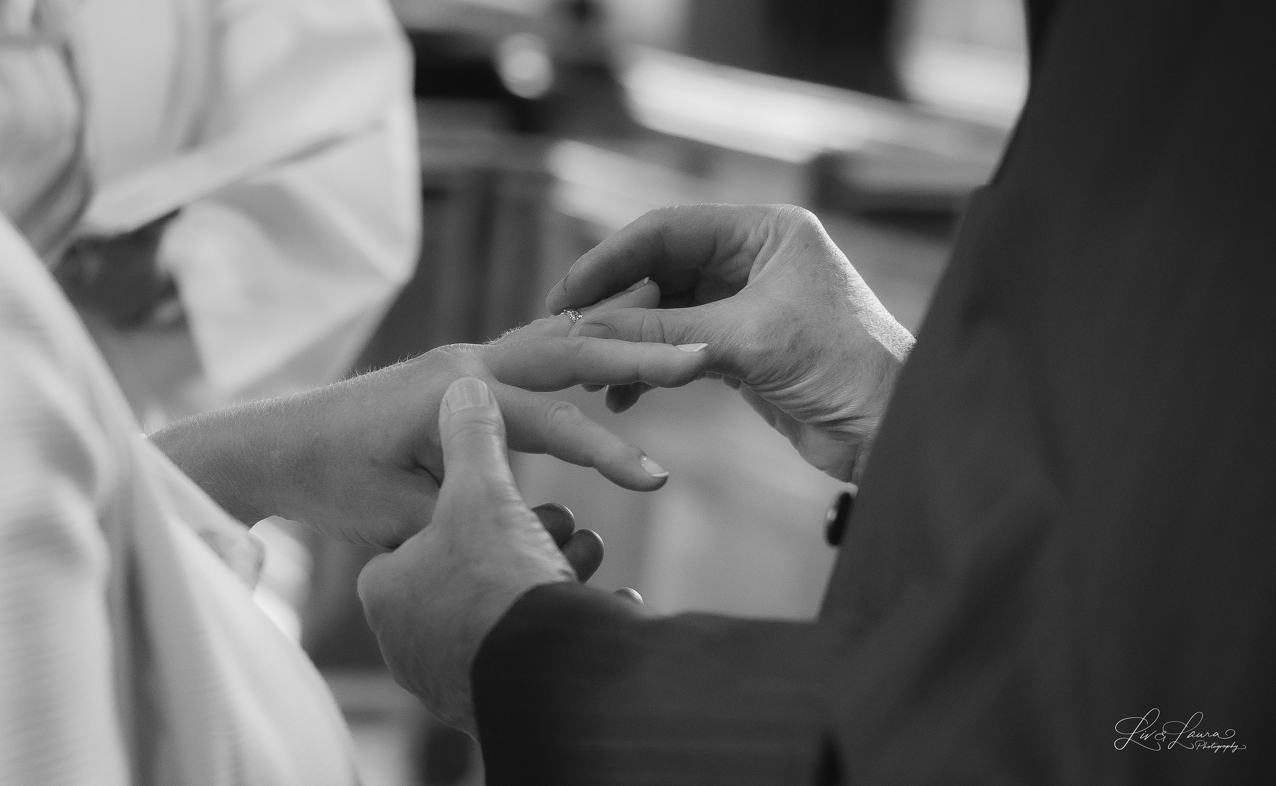 Church Wedding. Wedding and boudoir photography by Liv and Laura