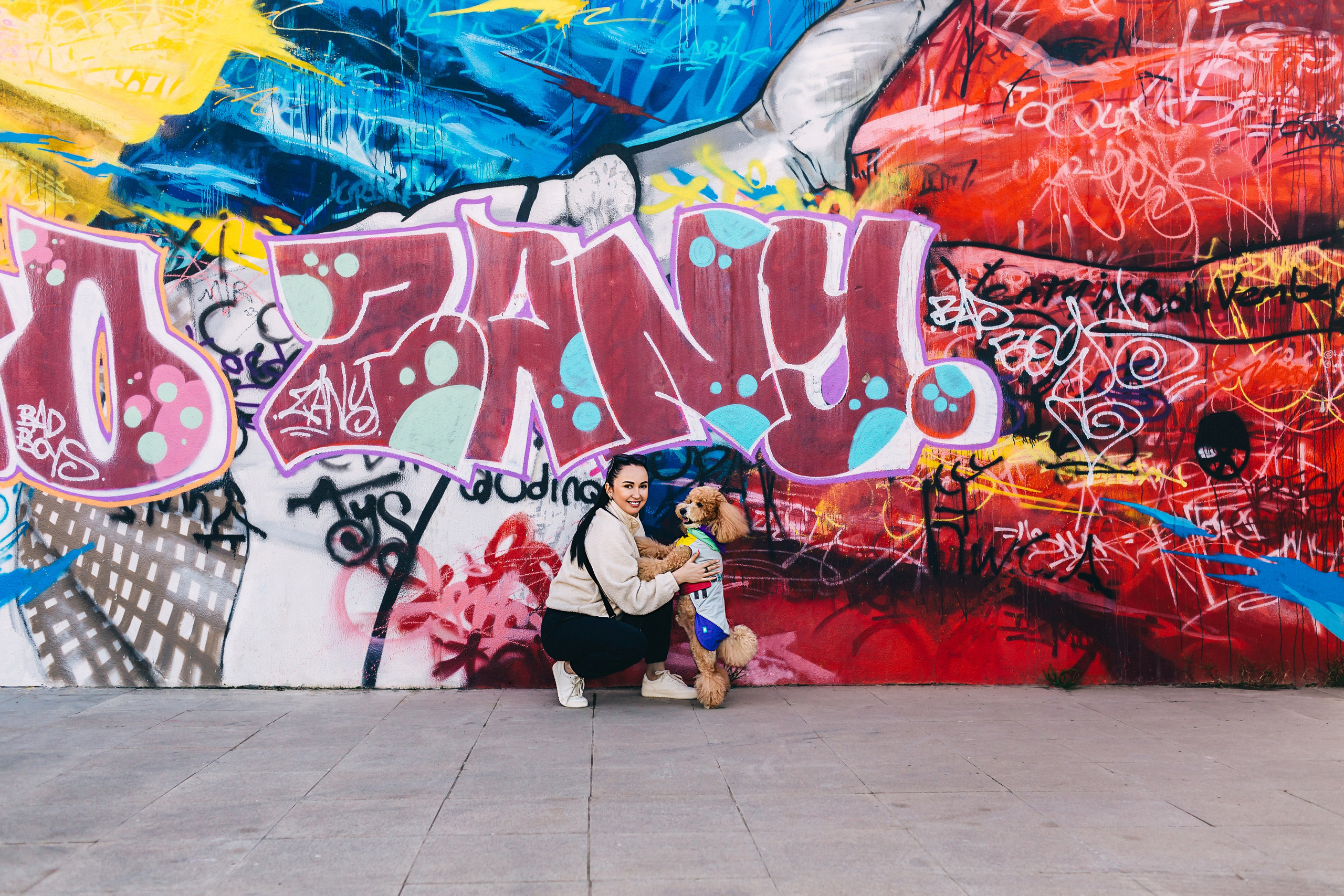 Фотосессия с собакой