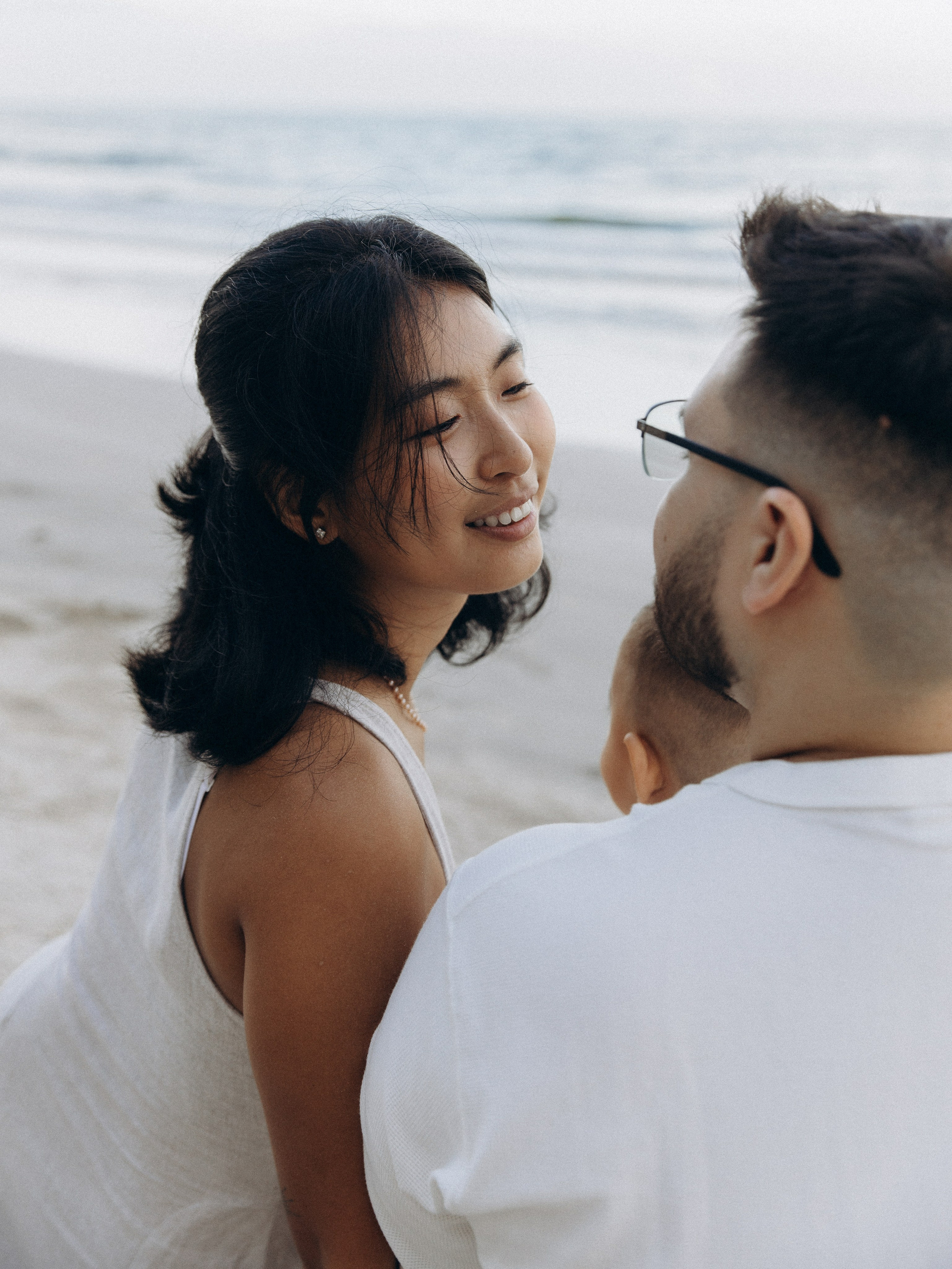 At the beach. Family and wedding photographer in Bangkok, Thailand