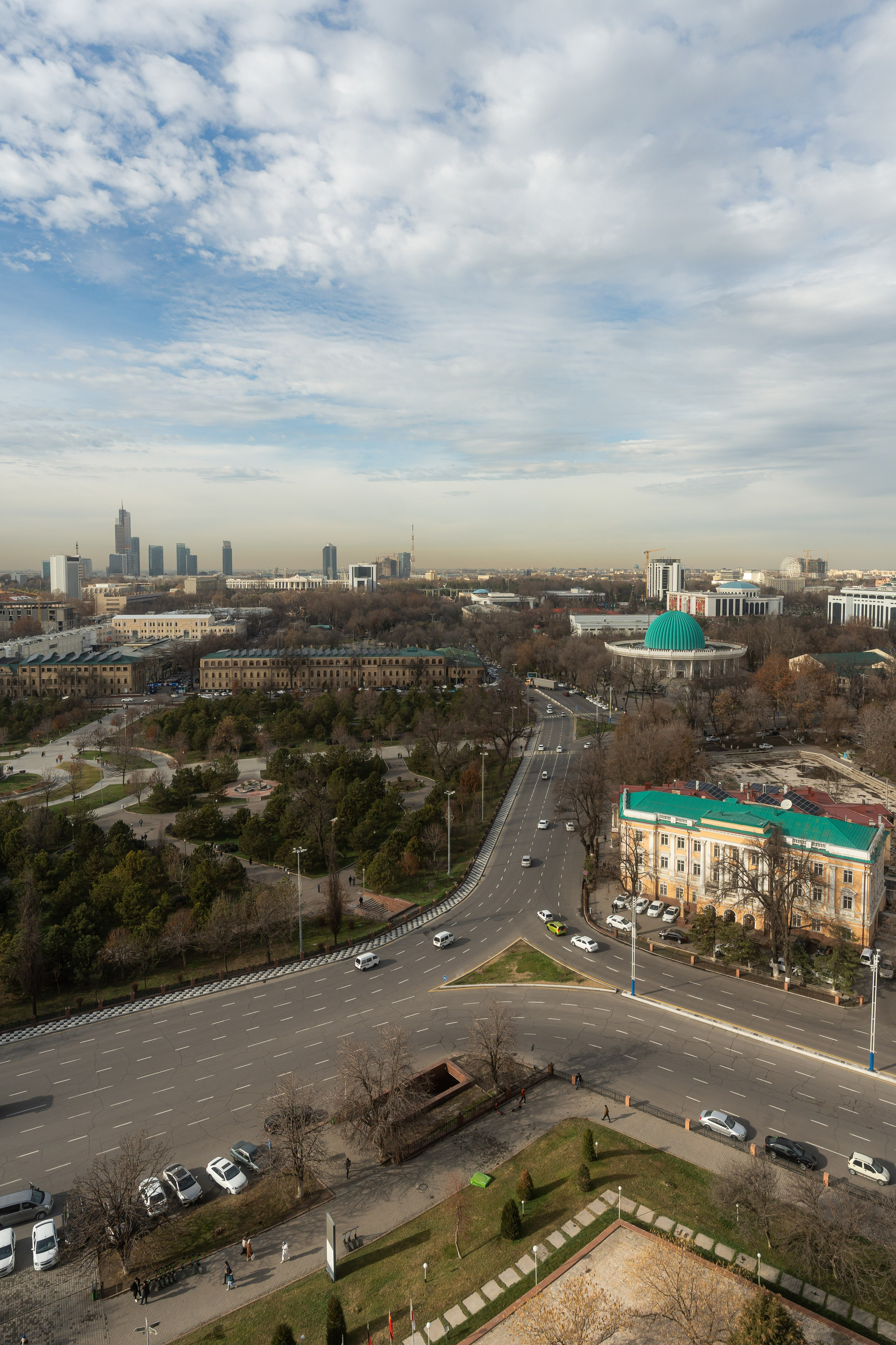 Смог в Ташкенте или Взгляд на город с высоты птичьего полета. Георгий Намазов | Фотограф в Ташкенте