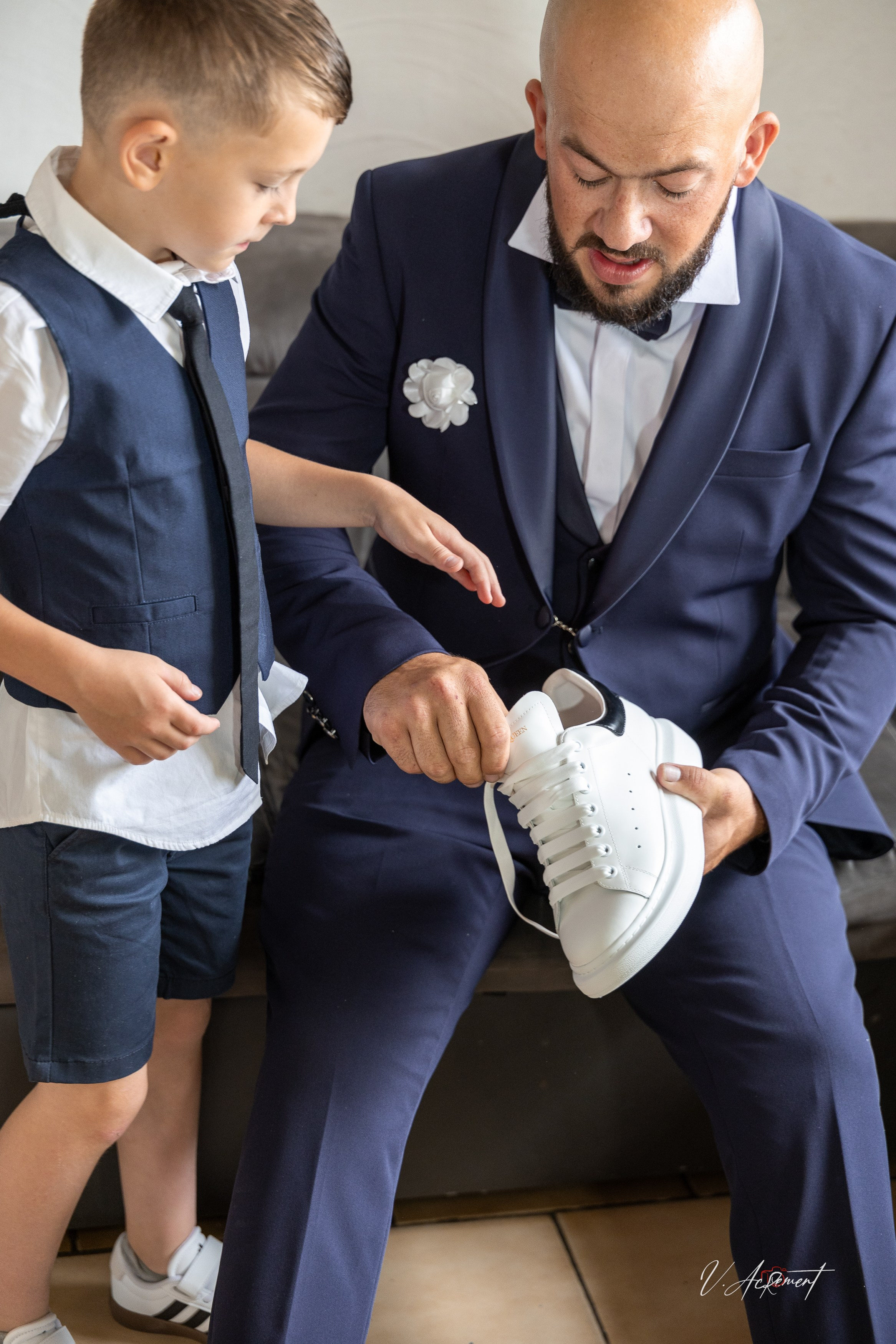 Emmanuelle & Davy. Wedding-Family photographer, South of France–Paris, Valentina Acrement