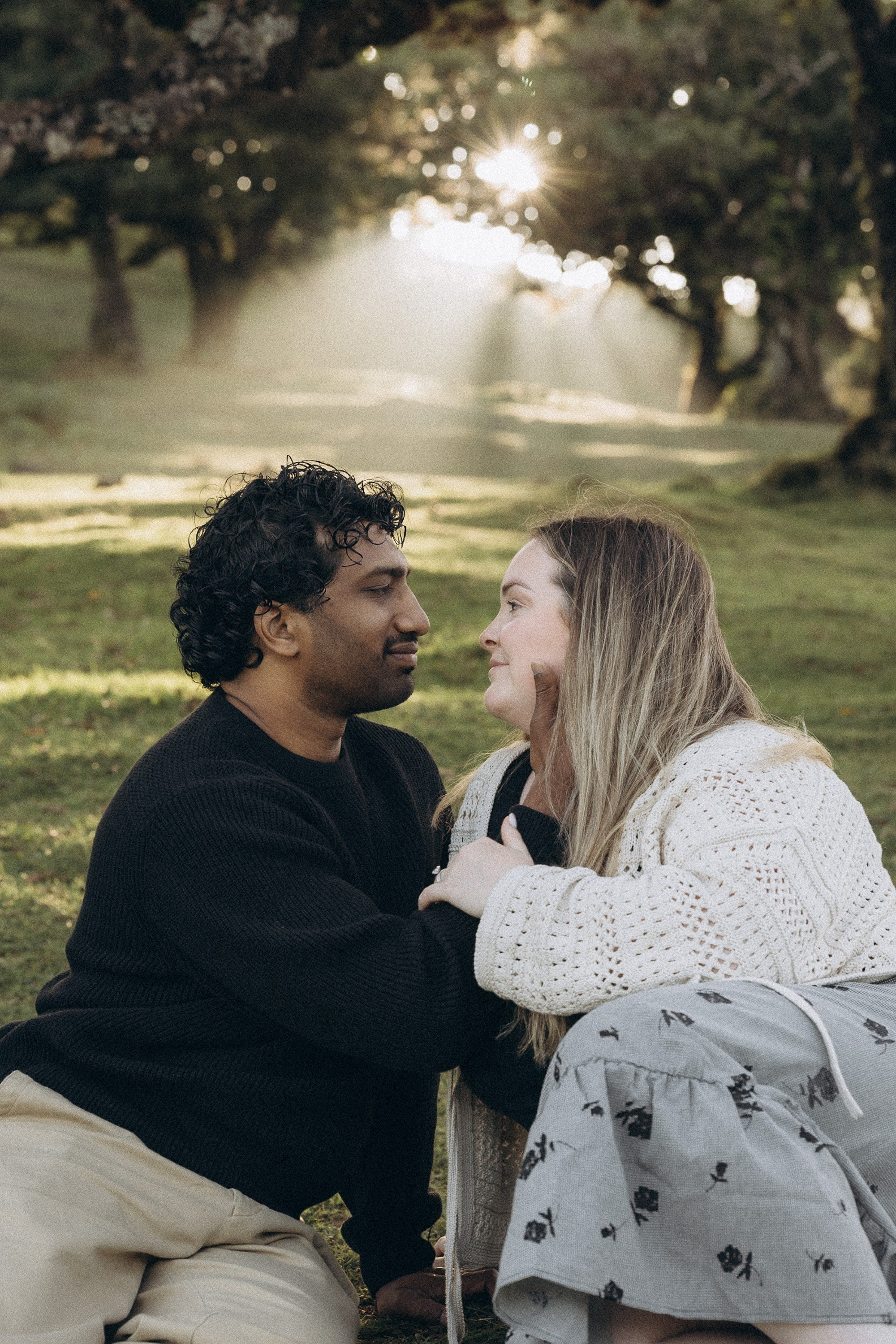 Couple Photoshoot in Fanal Forest, Madeira | Romantic Forest Photography