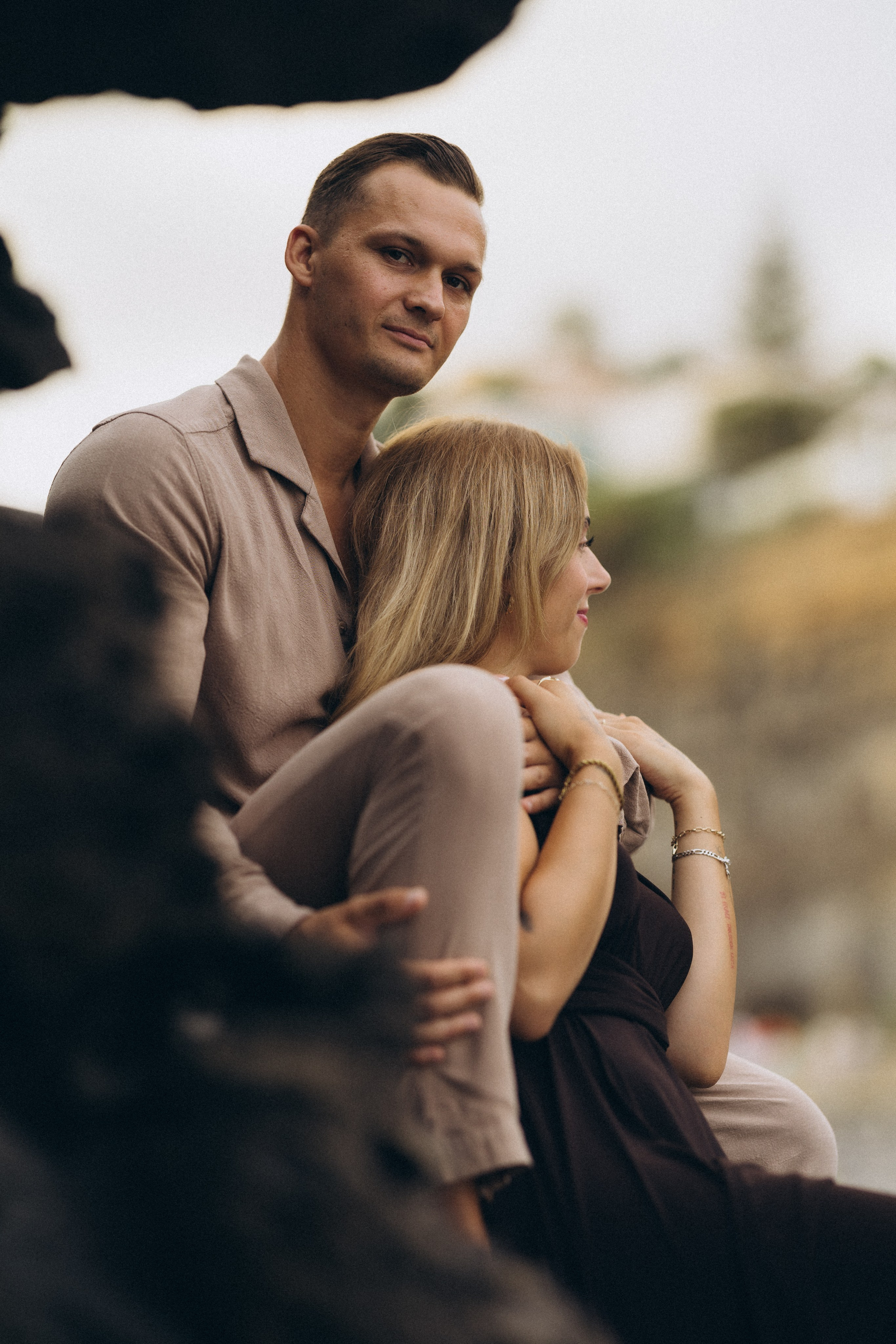 Sunset Couple Photoshoot at Formosa Beach, Madeira. Fotógrafa na Madeira para casais, pedidos de casamento, elopements e casamentos íntimos | Tatiana