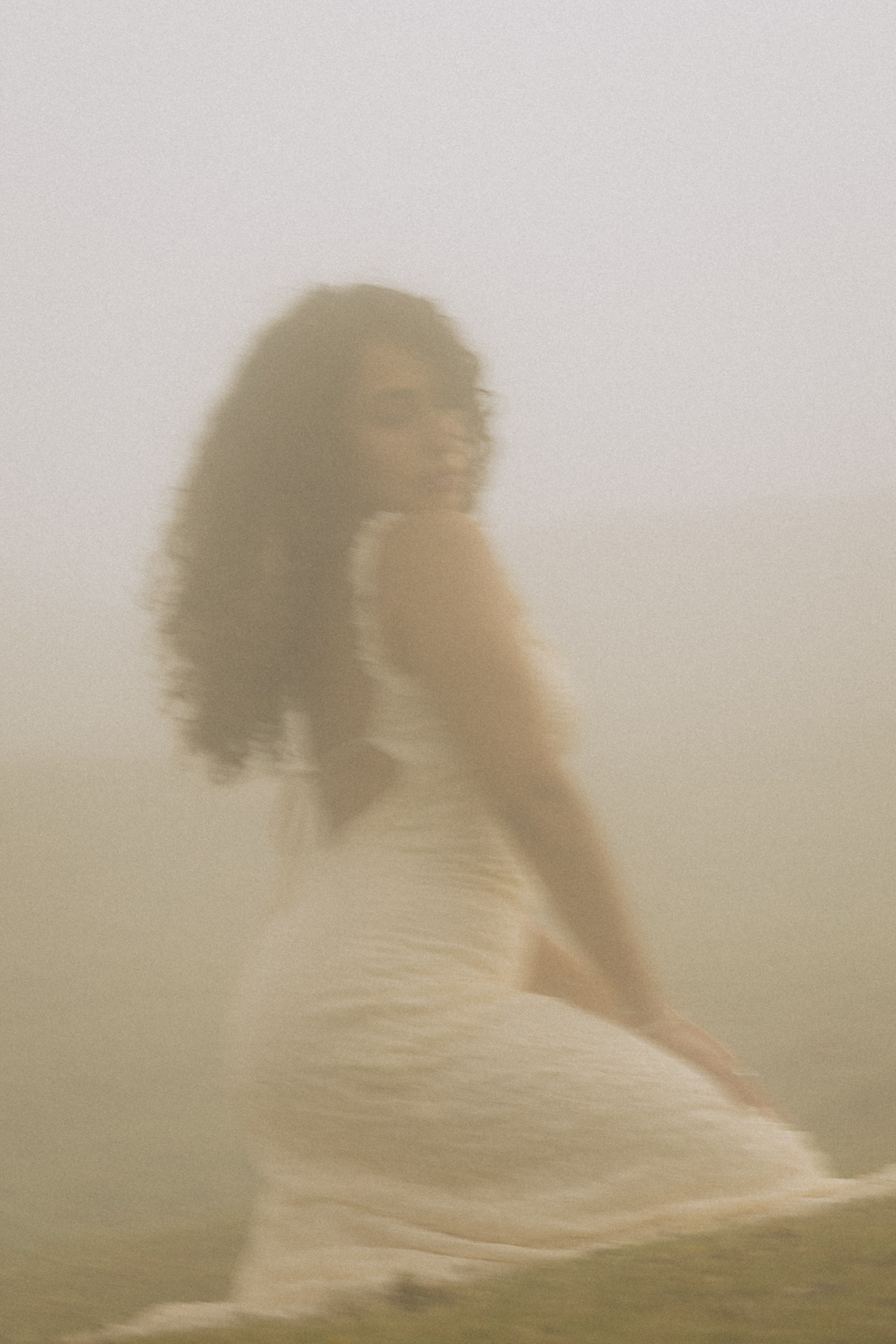 Solo Photoshoot in Foggy & Sunny Fanal Forest, Madeira | Portrait Photography