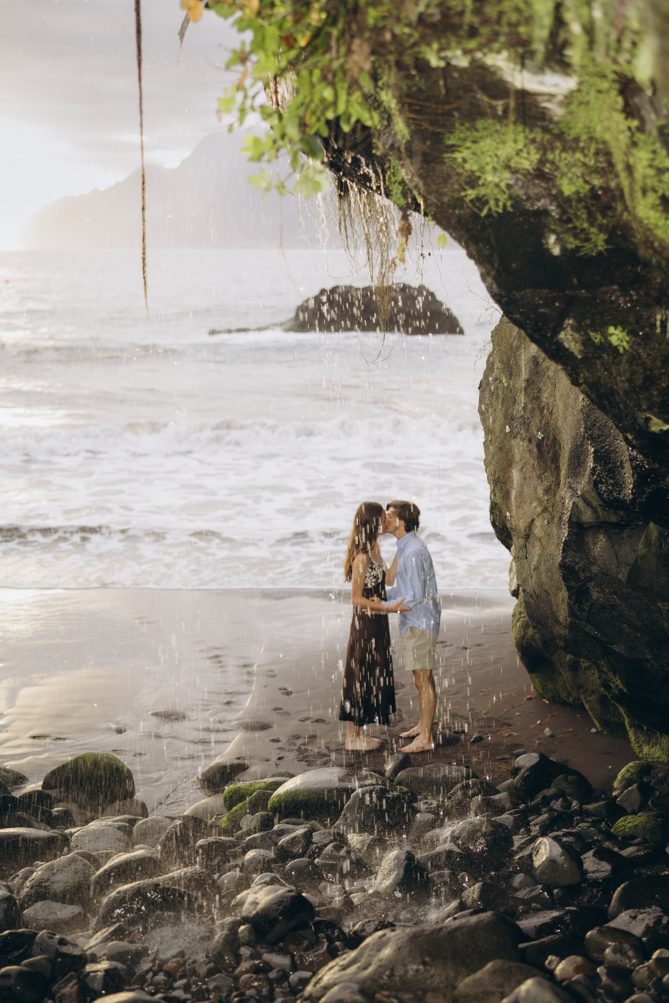 Secret Proposal at Seixal Beach, Madeira